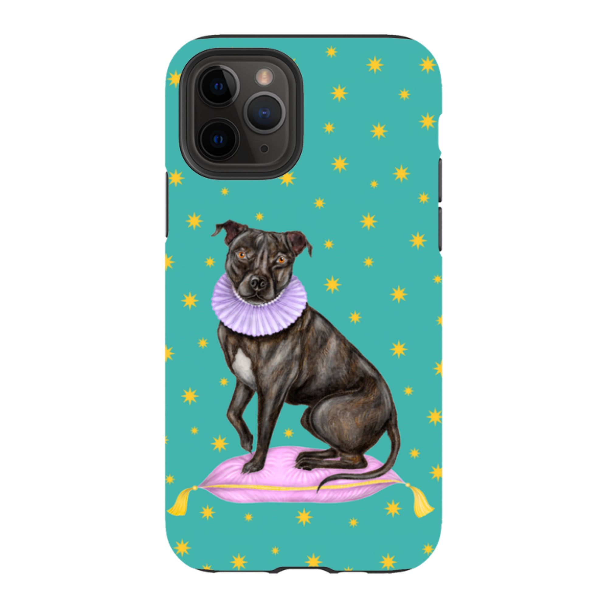 iPhone Tough Case - Staffy By Catherine Rowe