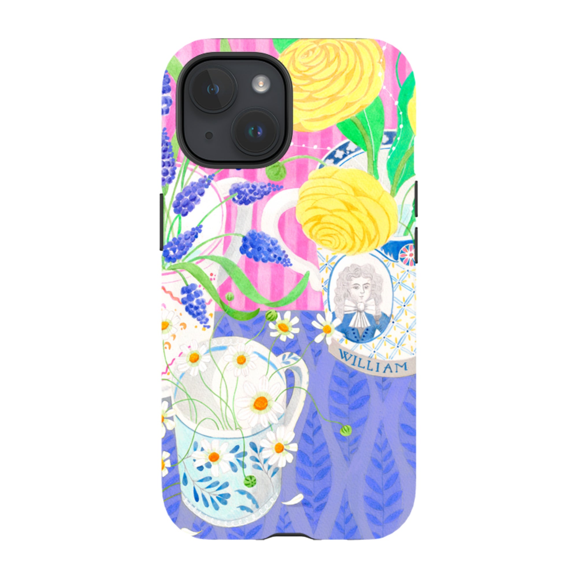 iPhone Tough Case - Muscari Flowers By Bex Parkin