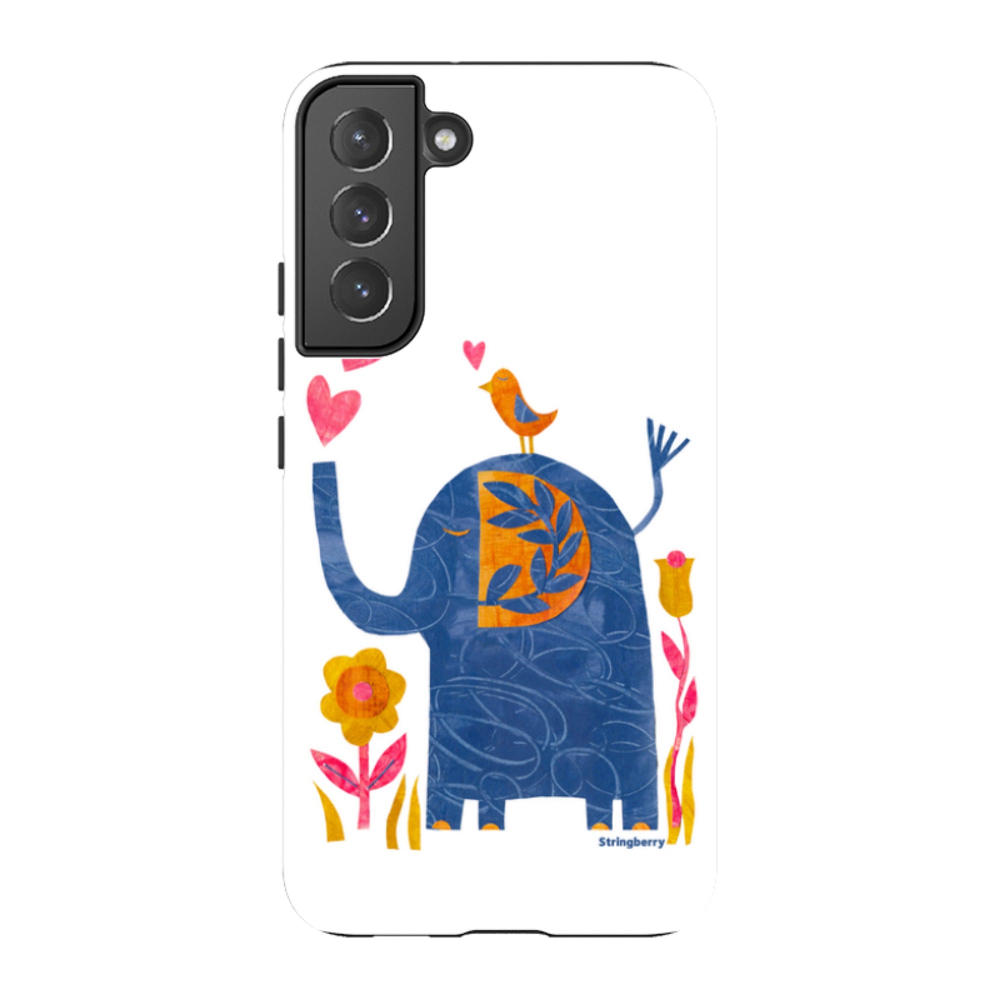 Samsung Tough Case - Elephant In Love By Tracey English