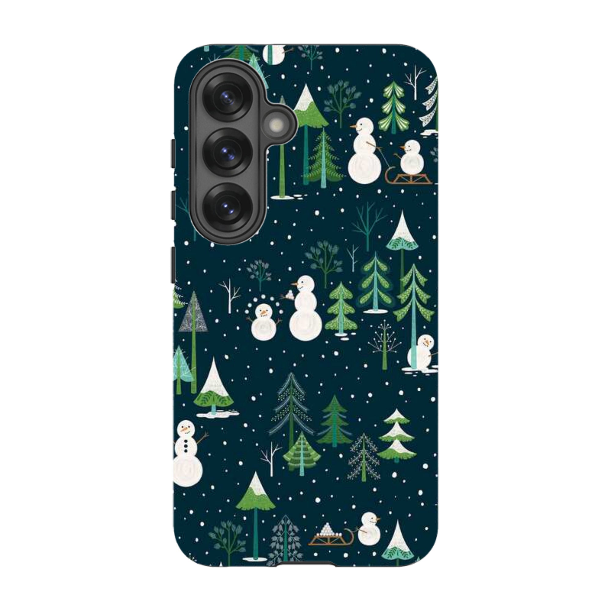 Samsung Tough Case - Snowman Playground By Jenny Zemanek
