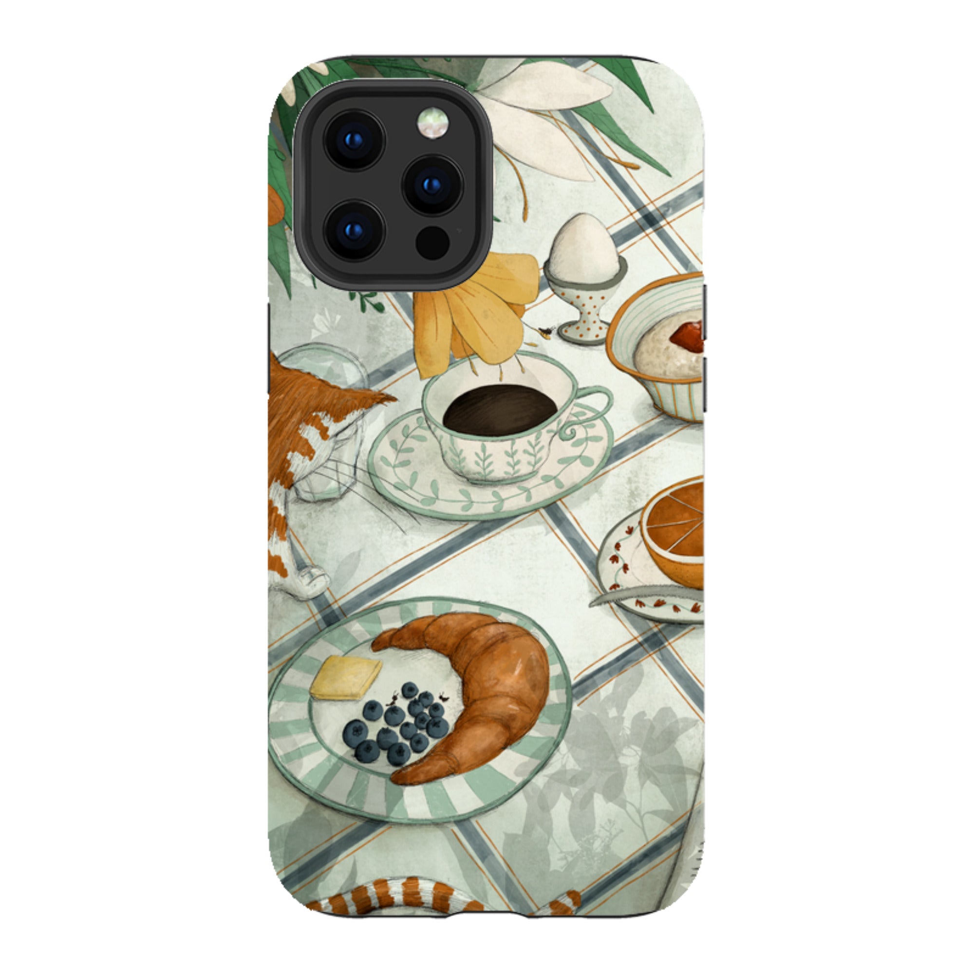 iPhone Tough Case - Hungry Friends By Maja Lindberg