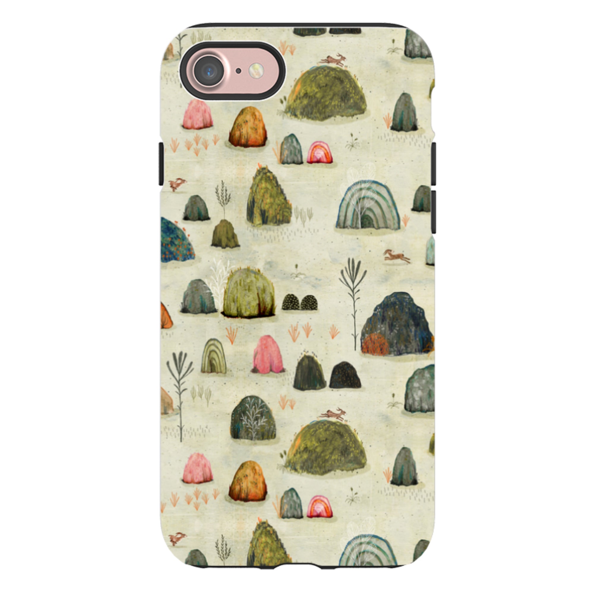 iPhone Tough Case - Mossy Hills By Katherine Quinn