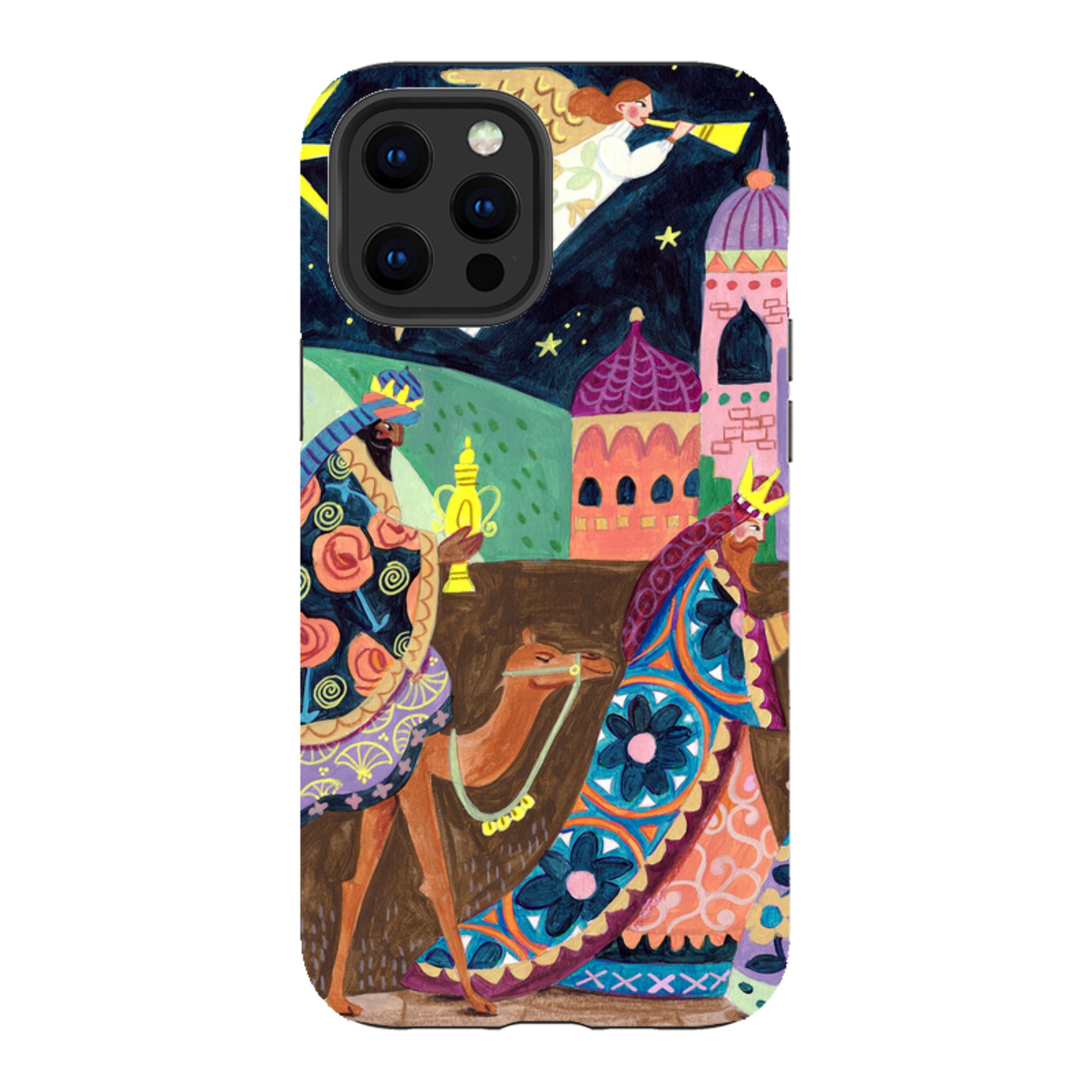 iPhone Tough Case - Wisemen By Caroline Bonne Muller