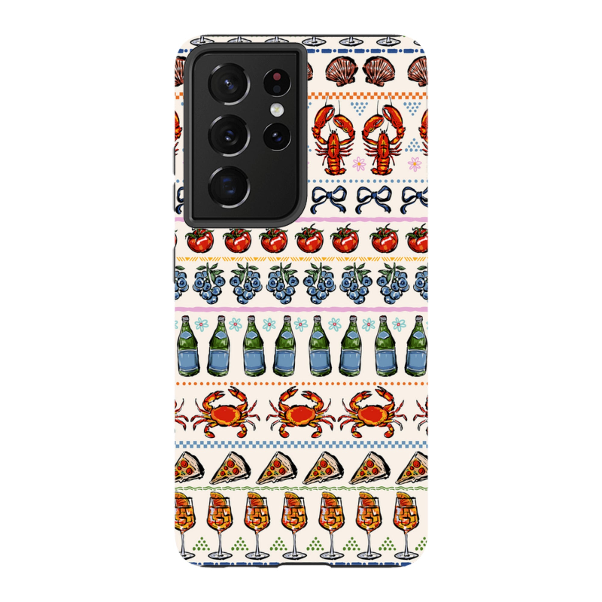 Samsung Tough Case - Crab Pattern