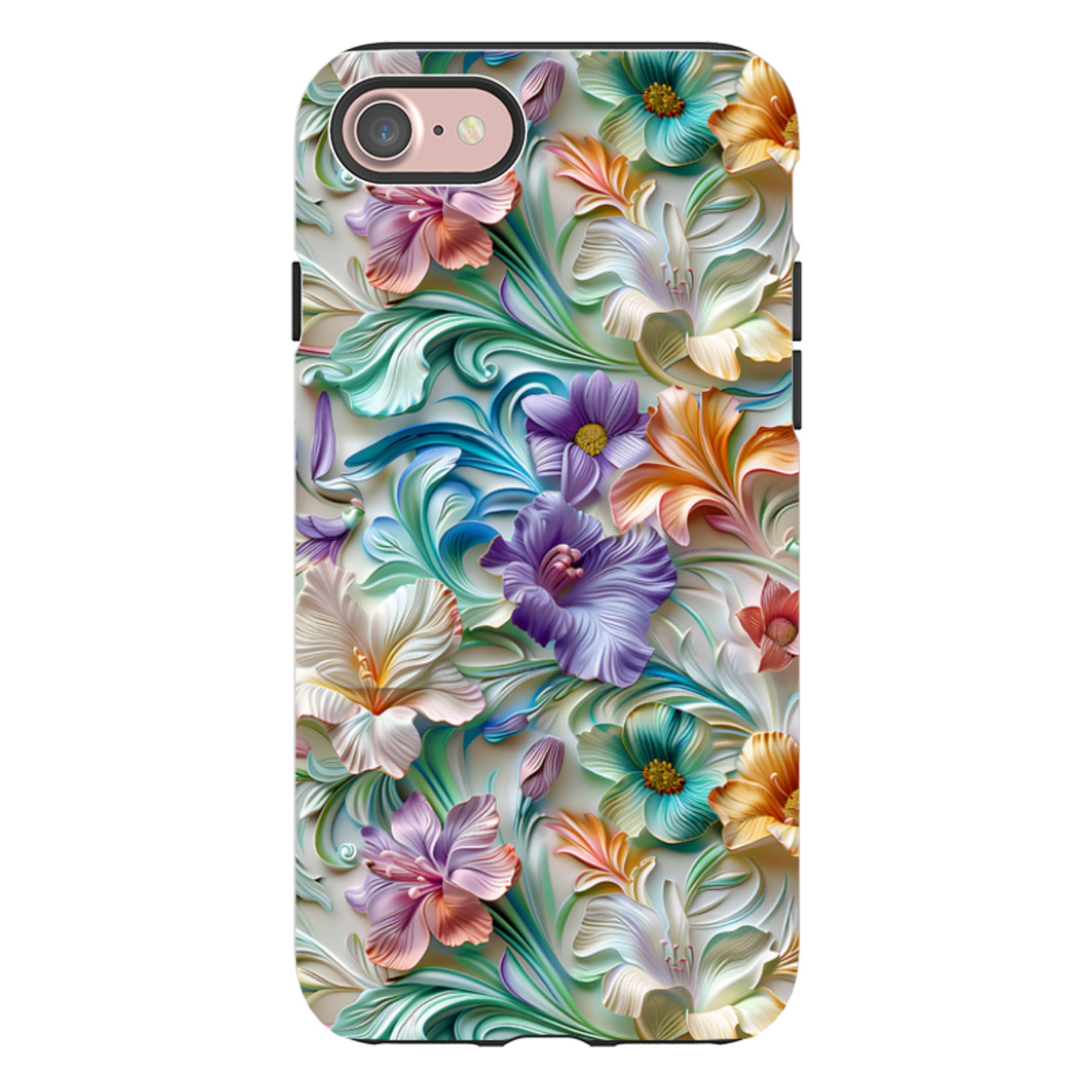 iPhone Tough Case -Neo Floral