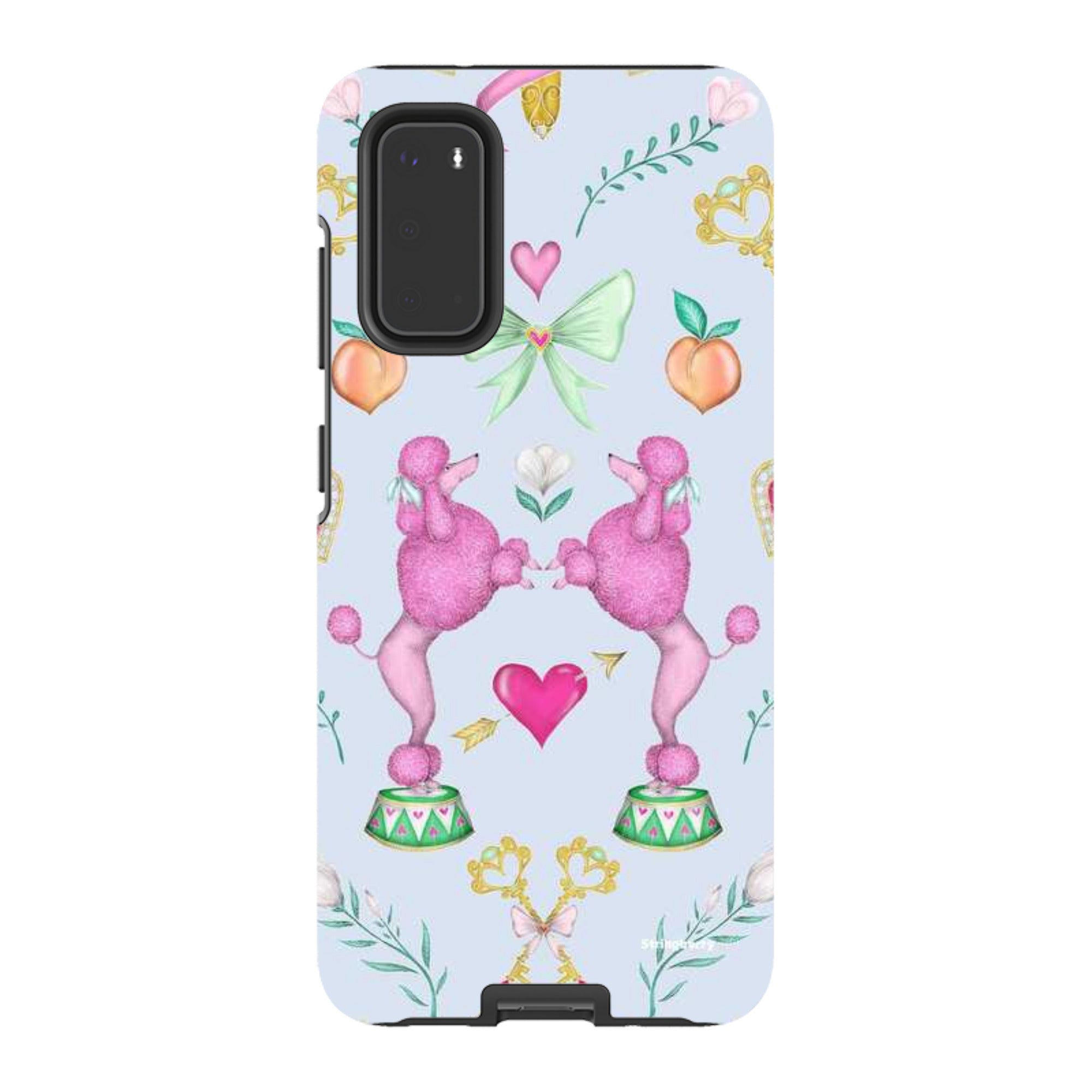 Samsung Tough Case - Pink Poodle Parlour Powder By Catherine Rowe