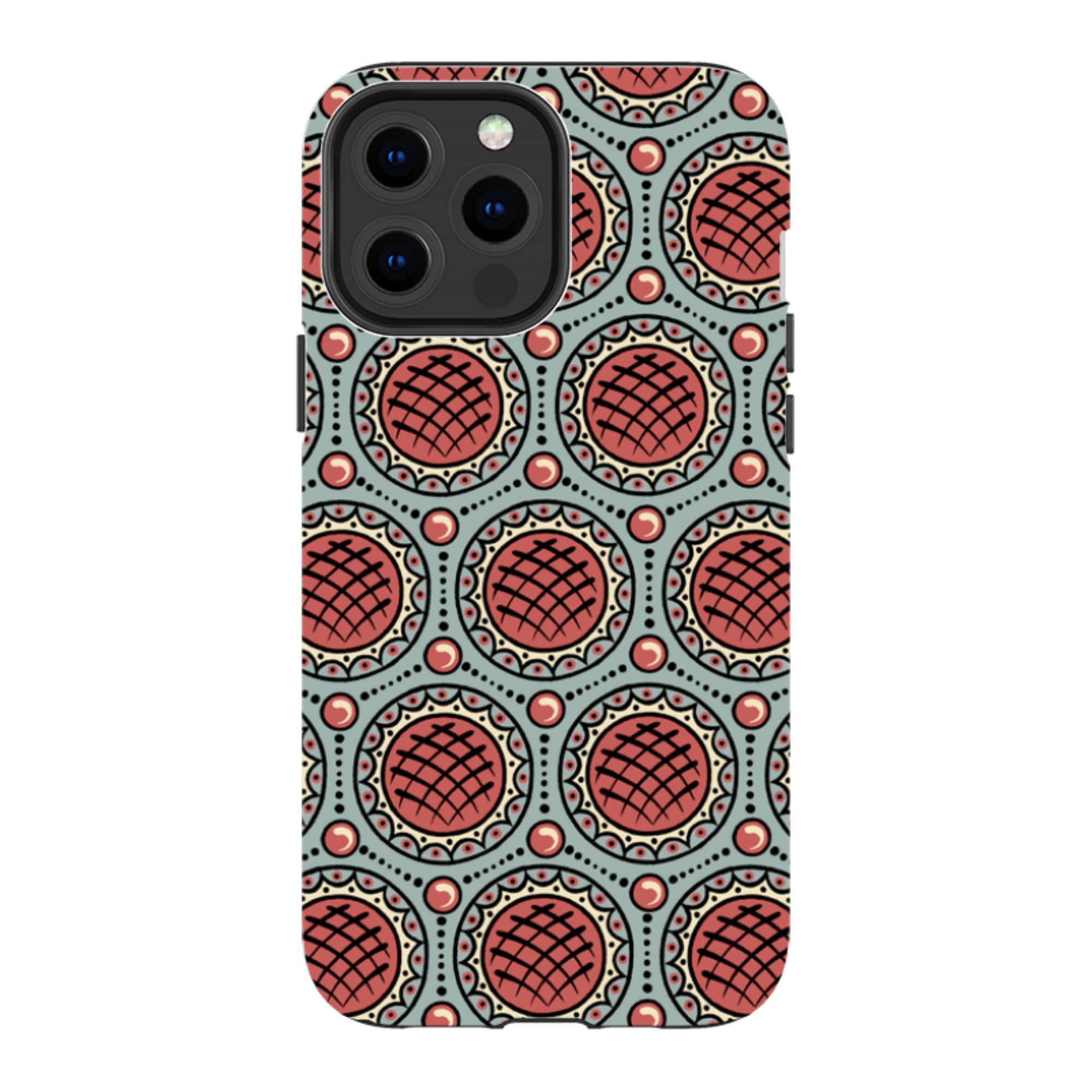 iPhone MagSafe Tough Case - Charleston Red By Cressida Bell