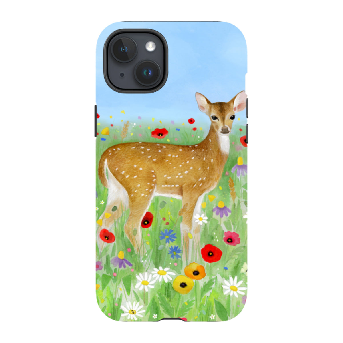 iPhone Tough Case - Fawn By Bex Parkin