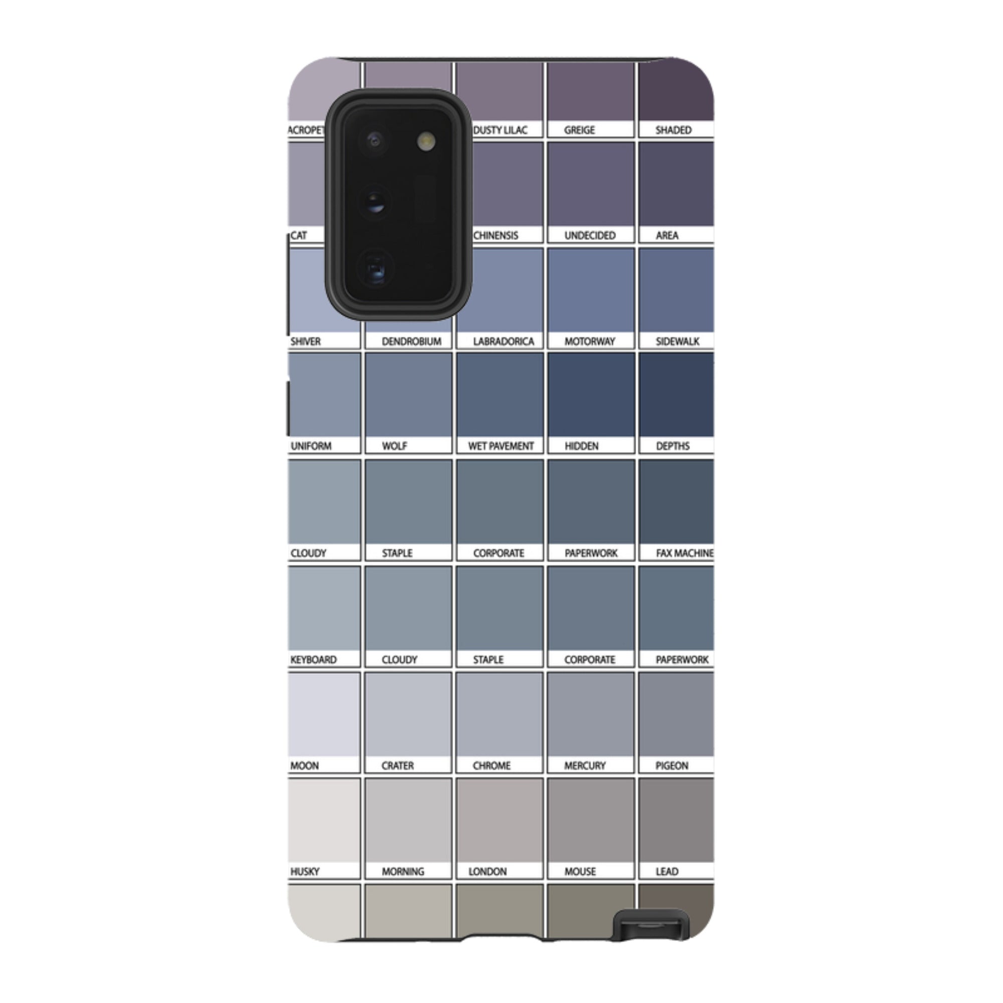 Samsung Tough Case - Grey Chromology By Kitty Joseph