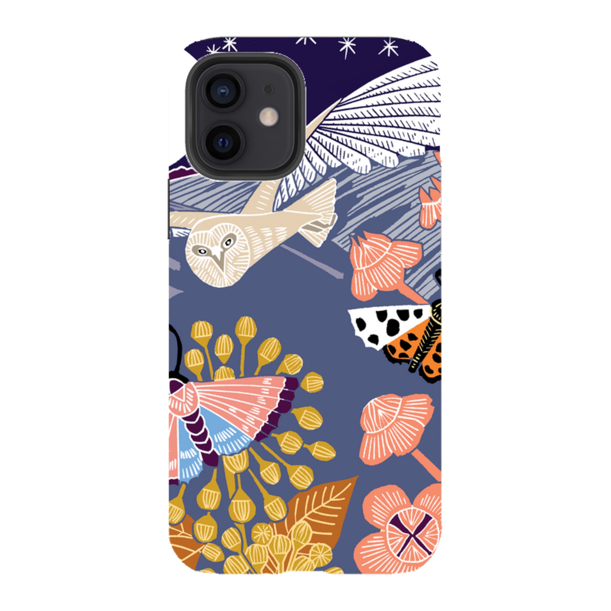 iPhone Tough Case - Evening Barn Owl By Kate Heiss