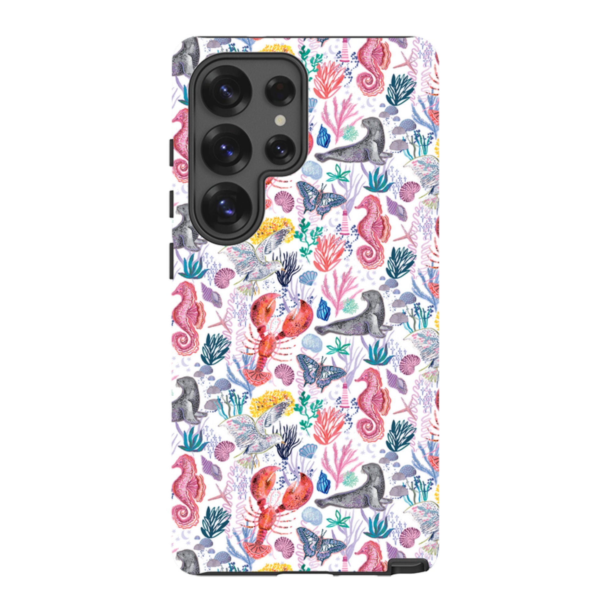 Samsung Tough  Case - Coastline Pattern B By Emma Frances Grant