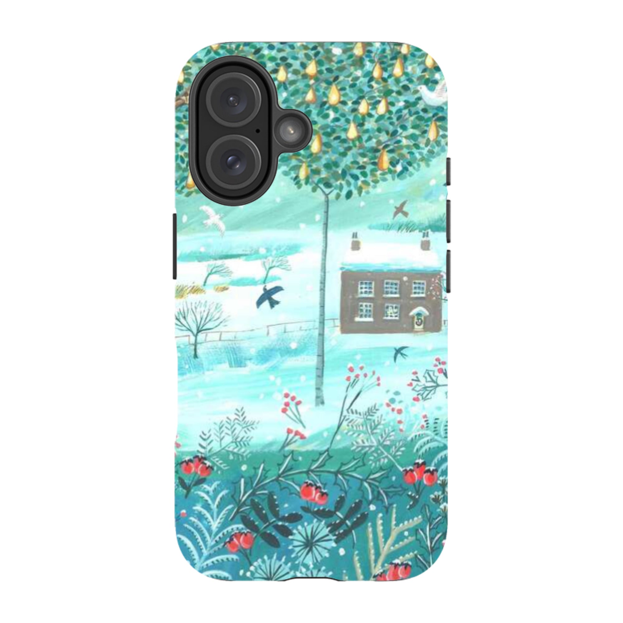 iPhone Tough Case - Pear Trees By Mary Stubberfield