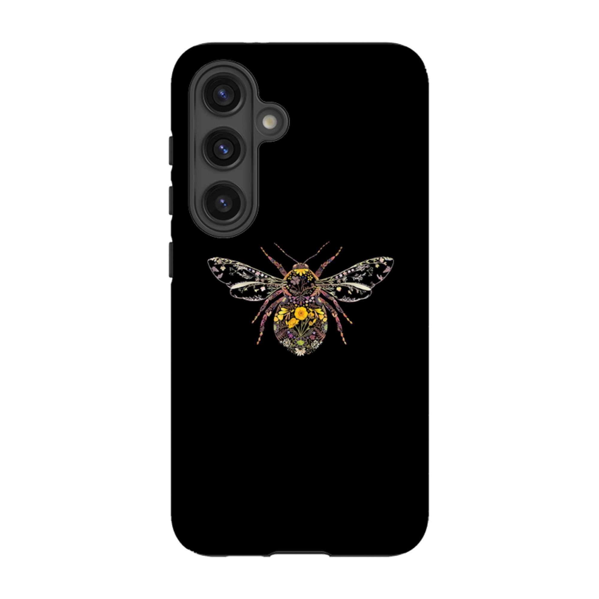 Samsung Tough  Case - Floral Bumble Bee By Helen Ahpornsiri