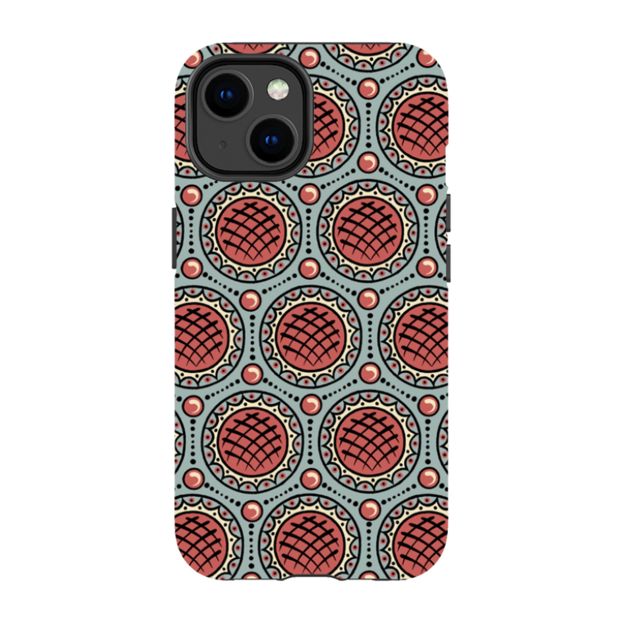 iPhone MagSafe Tough Case - Charleston Red By Cressida Bell