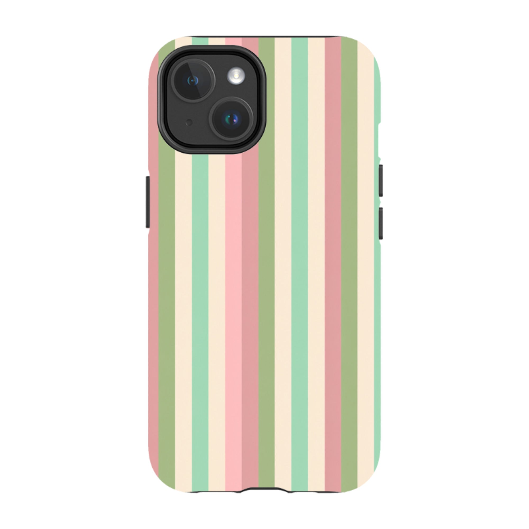 iPhone MagSafe Tough Case - Pastel Stripe