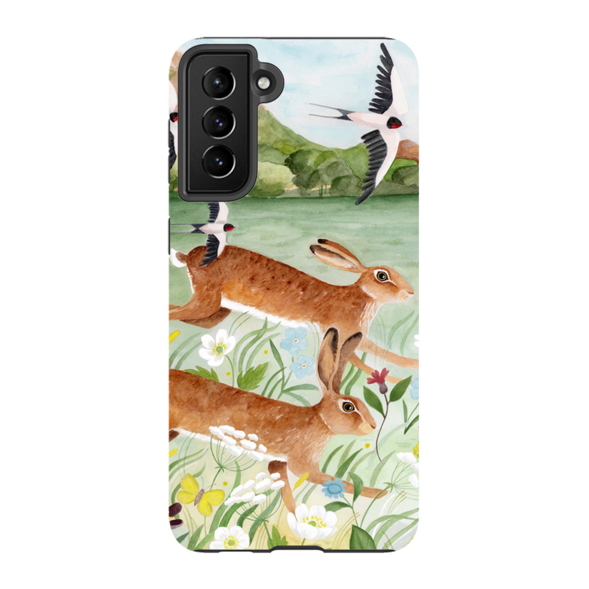 Samsung Tough Case - Hares By Bex Parkin