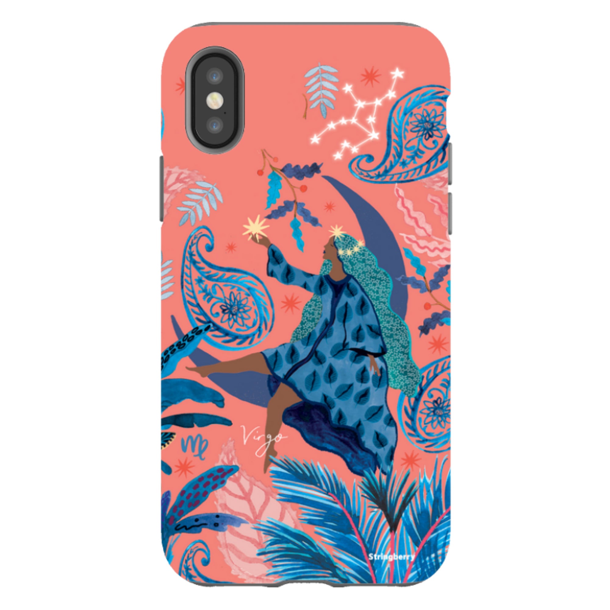 iPhone Tough Case - Virgo By Emma Frances Grant