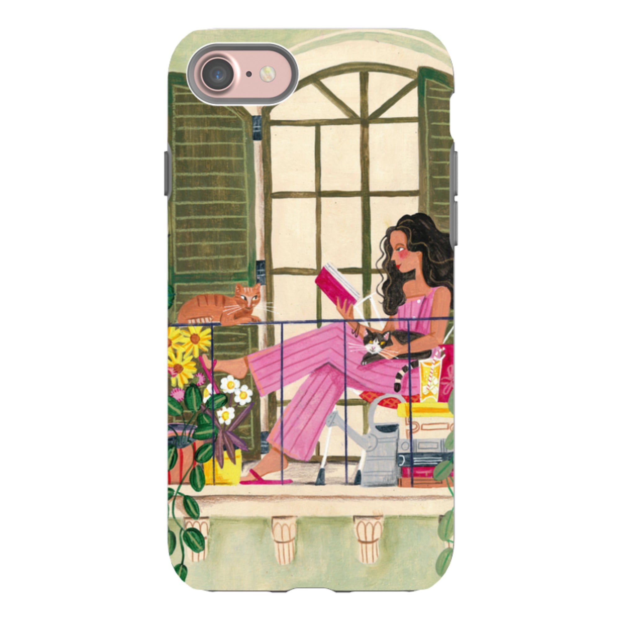 iPhone Tough Case - Balcony By Caroline Bonne Muller