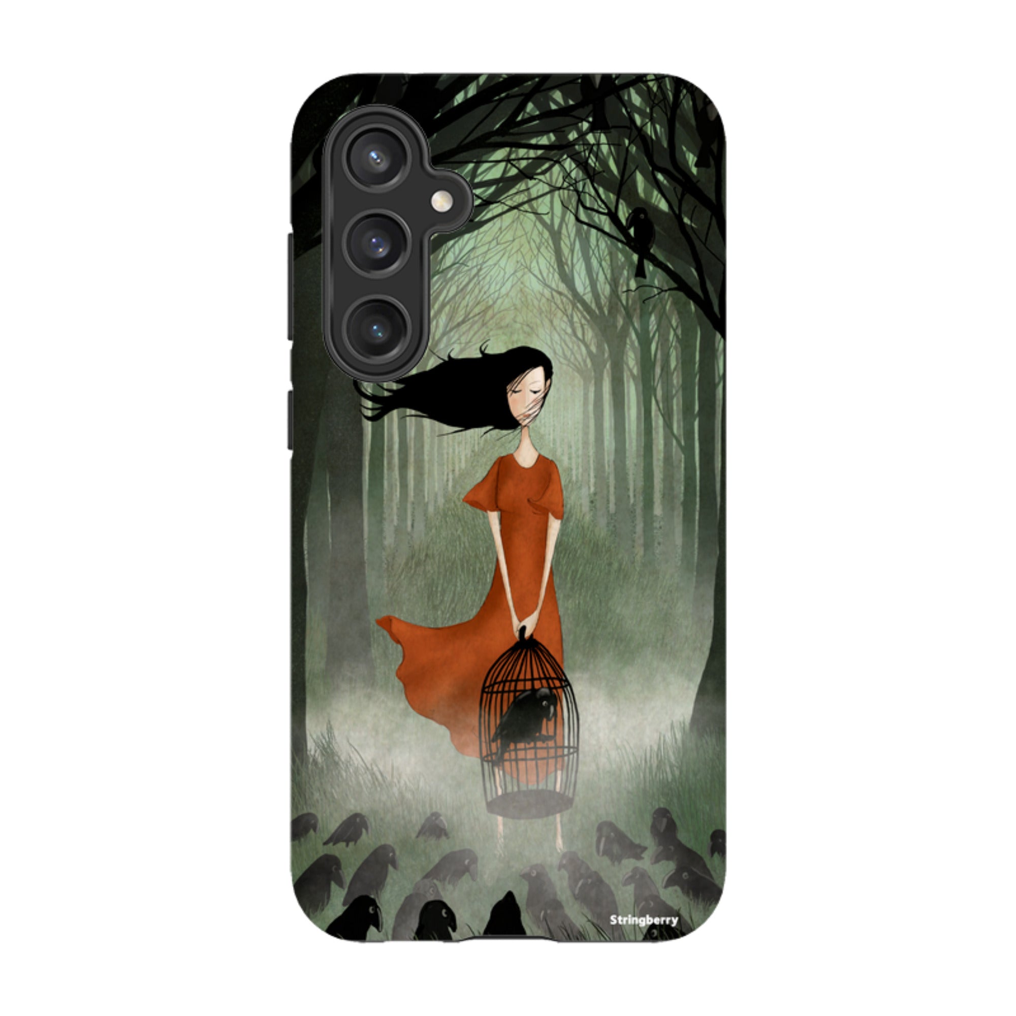 Samsung Tough Case - The Raven Girl By Maja Lindberg