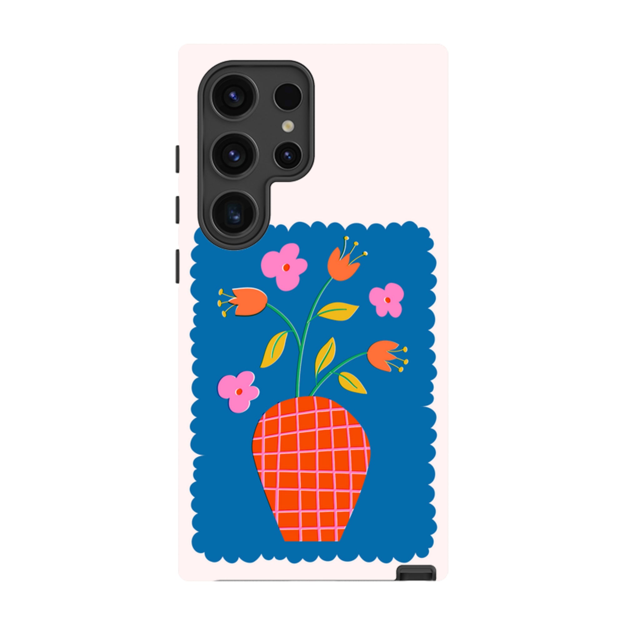 Samsung Tough Case - Floral Stamp