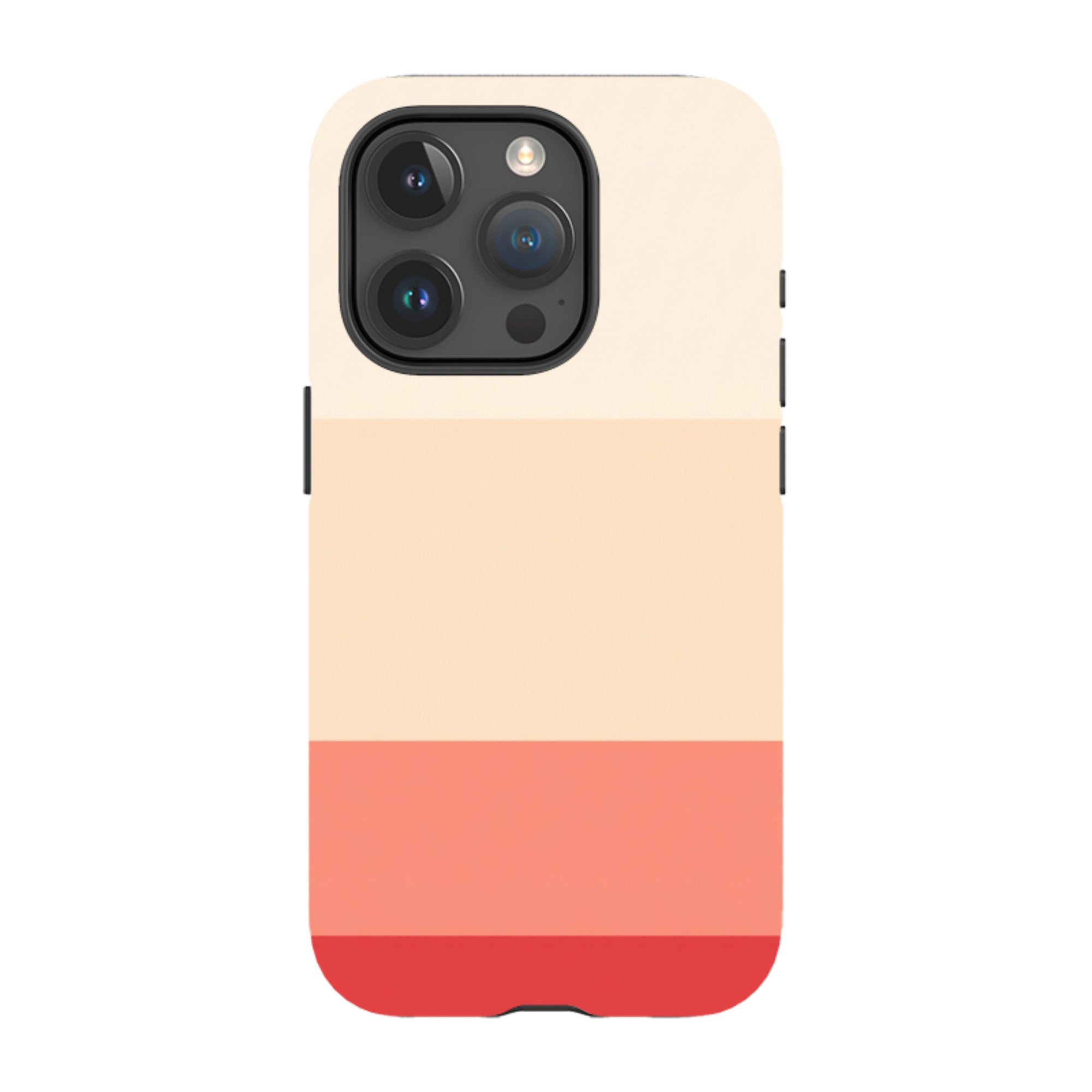 iPhone Tough Case - Crimson Red Gradient