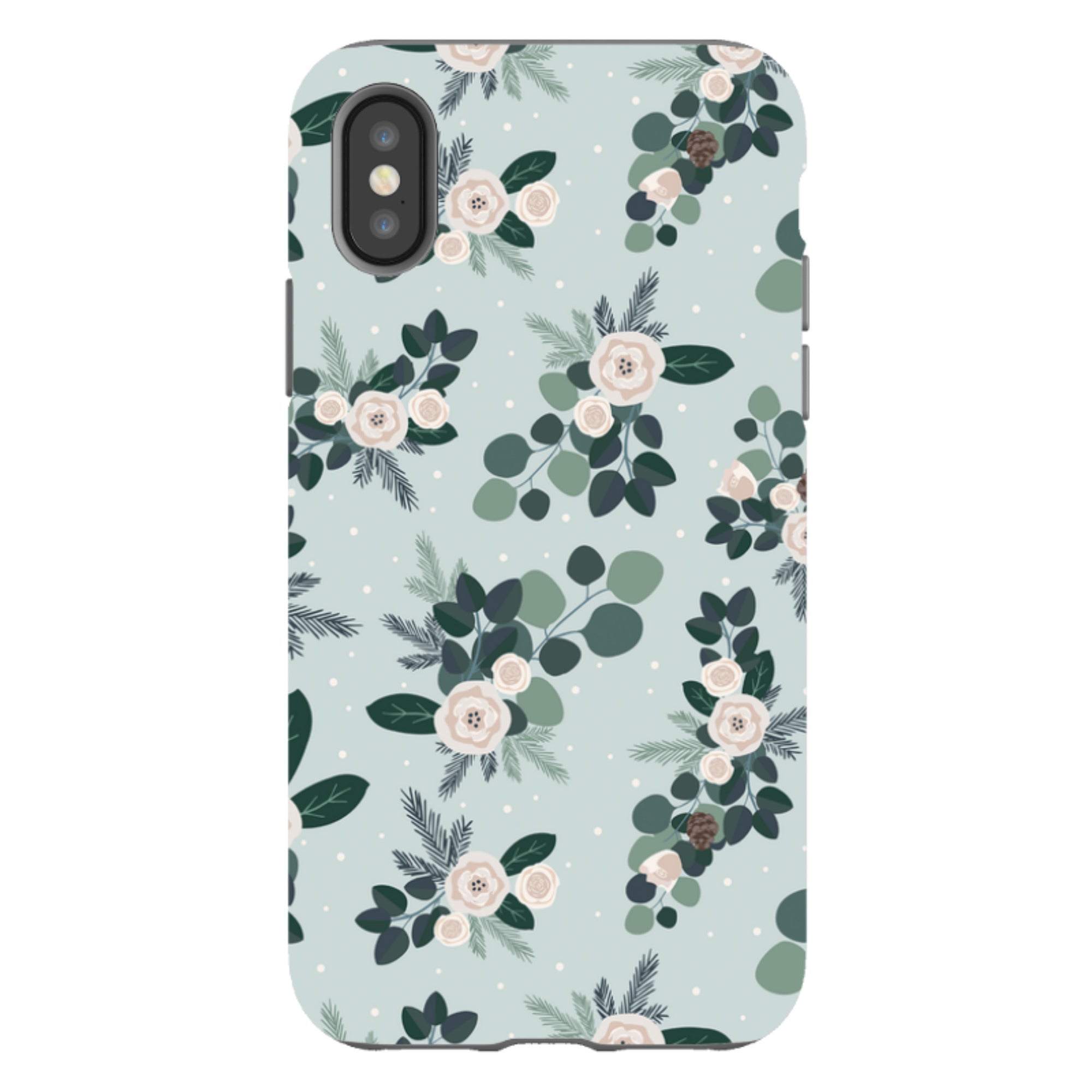 iPhone Tough Case - Blooms Of Xmas