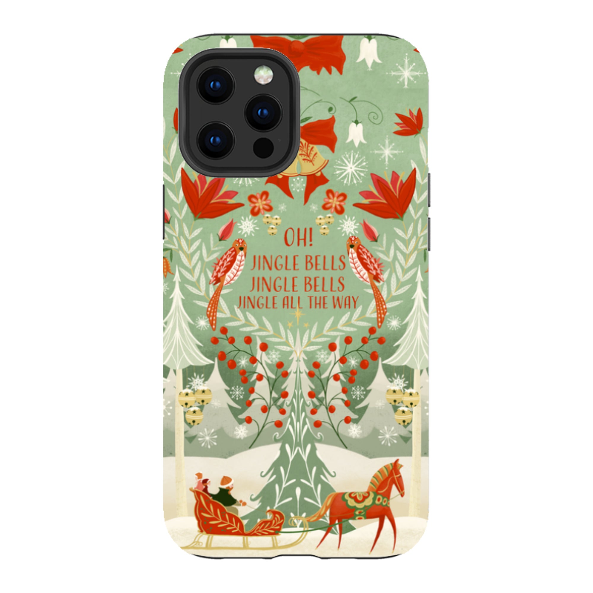 iPhone Tough Case - Jingle Bells By Maja Lindberg