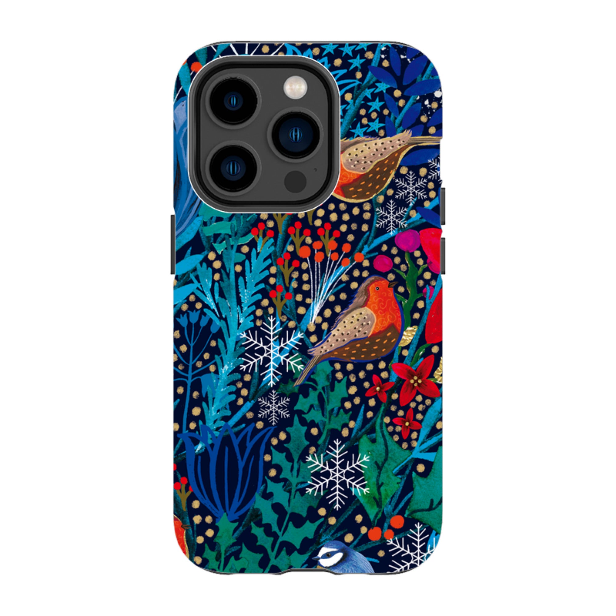 iPhone MagSafe Tough Case - Xmas Robin III By Emma Frances Grant