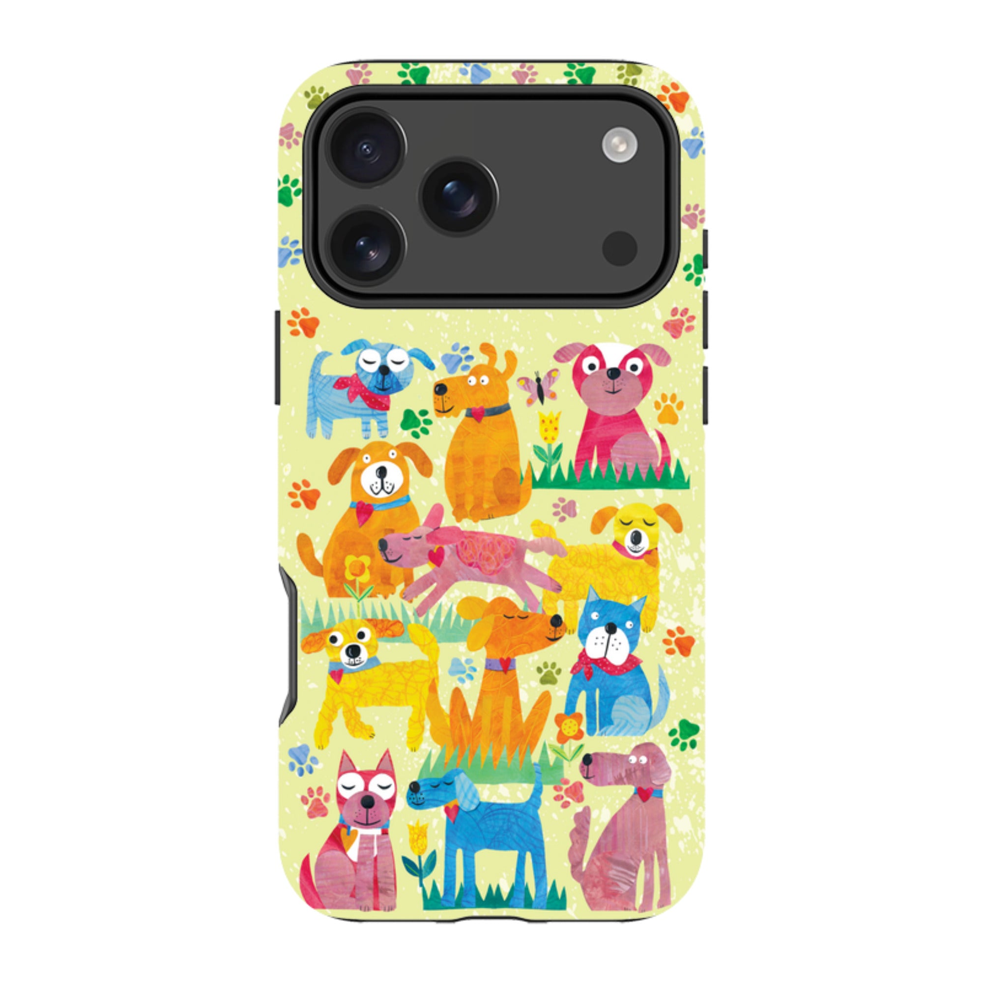iPhone MagSafe Tough Case - Dogs in the park By Tracey English