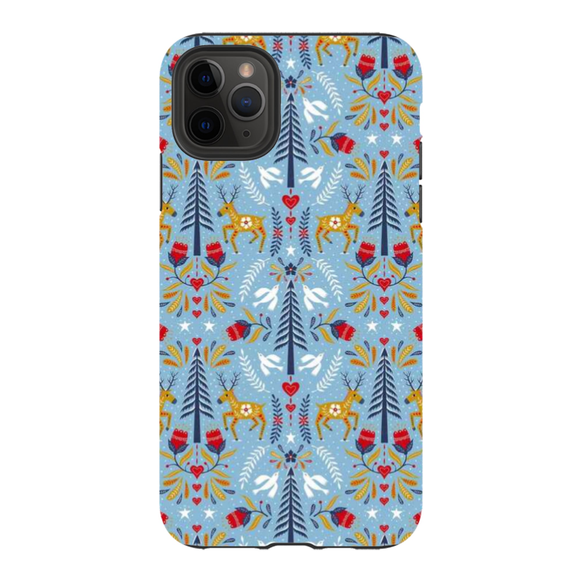 iPhone Tough Case - Xmas Pattern By Suzy Taylor