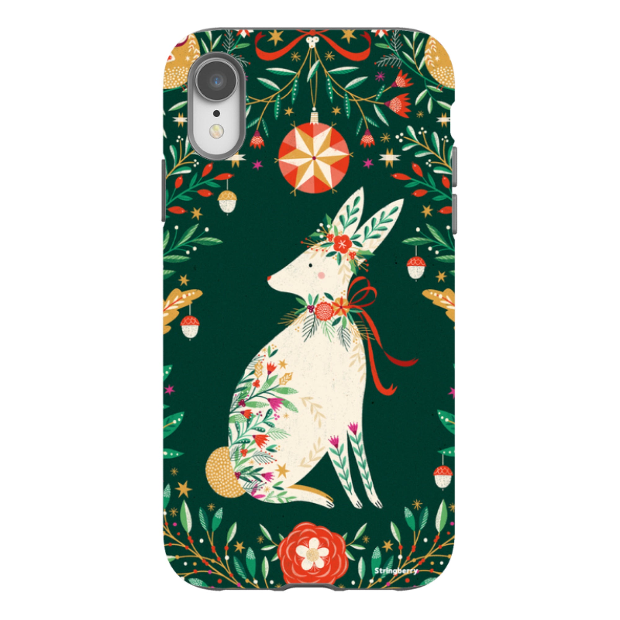 iPhone Tough Case - Hare III By Ali Brookes