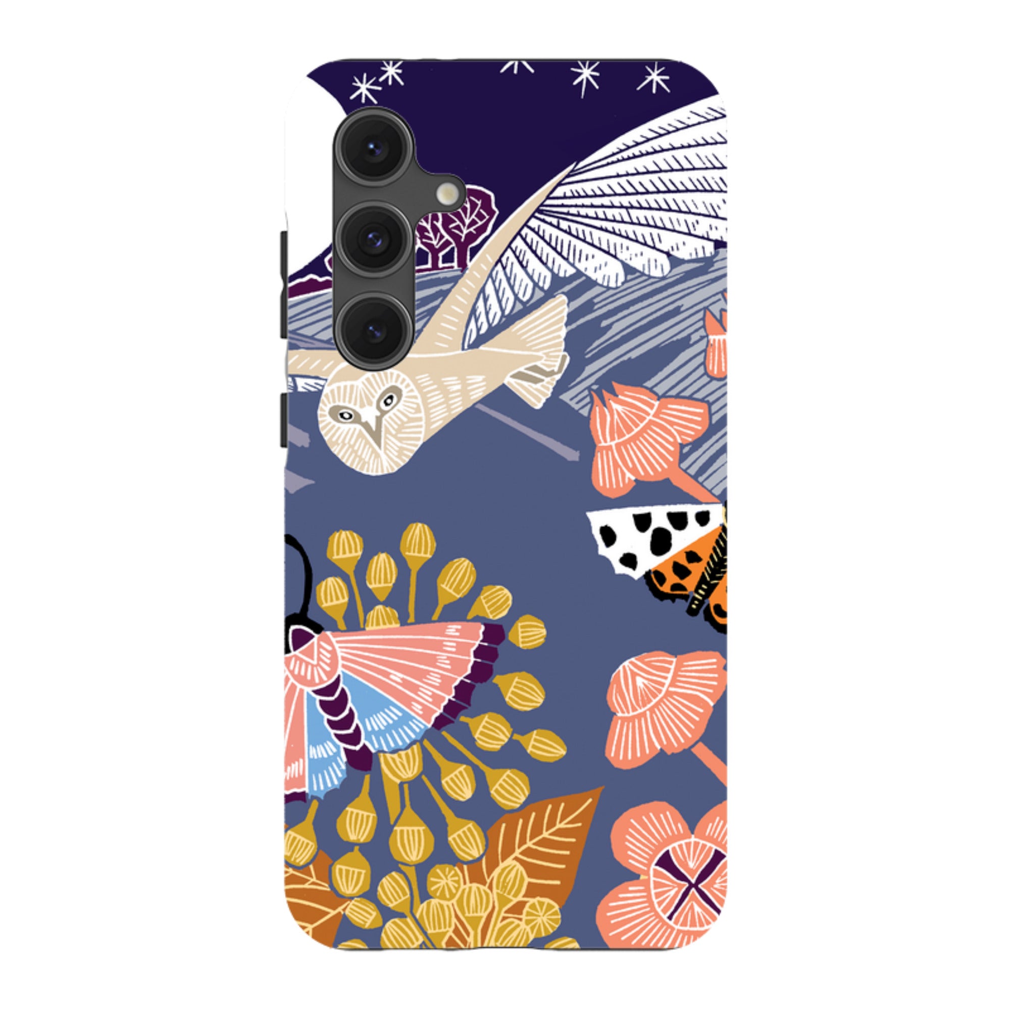 Samsung Tough Case - Evening Barn Owl By Kate Heiss