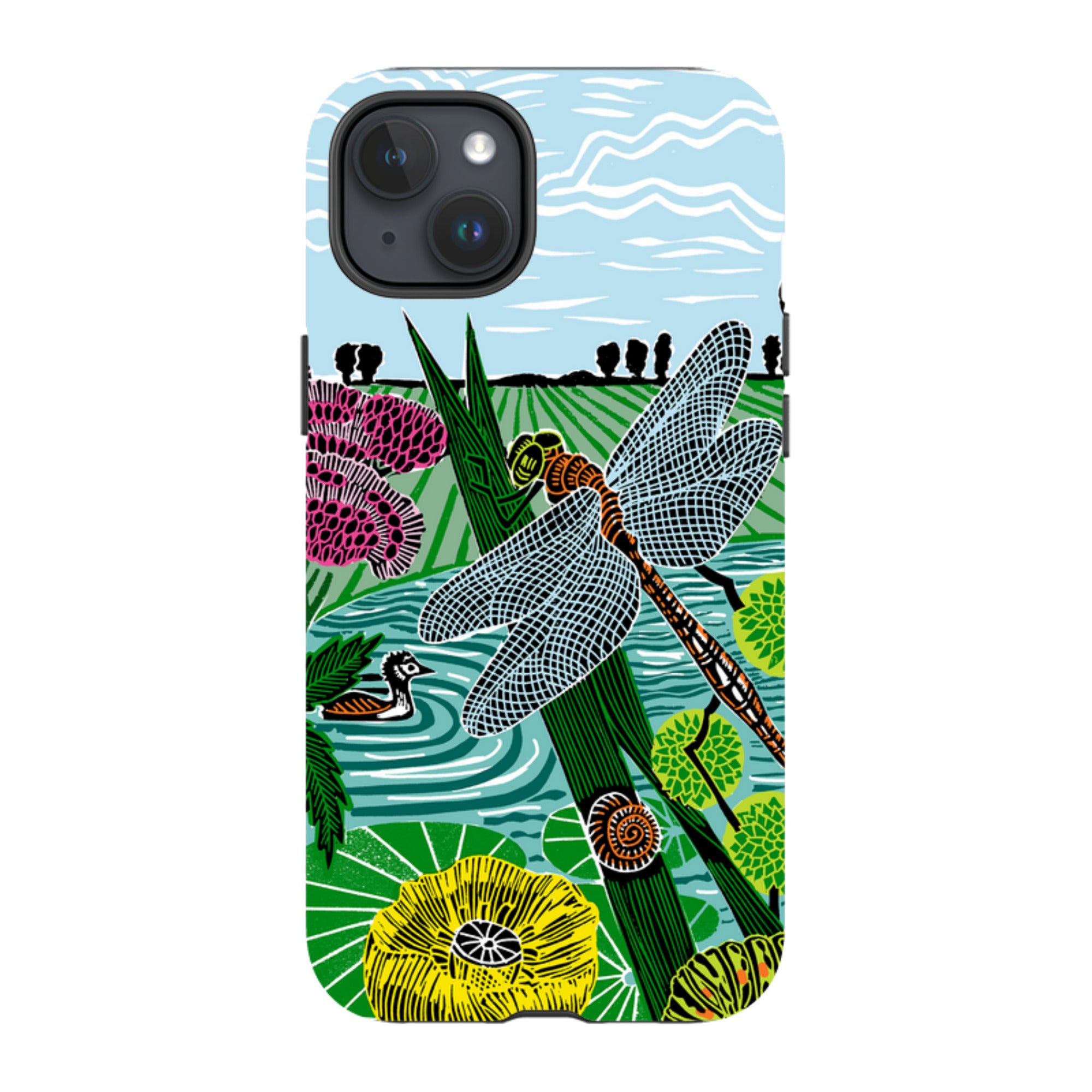 iPhone Tough Case - Pond By Kate Heiss