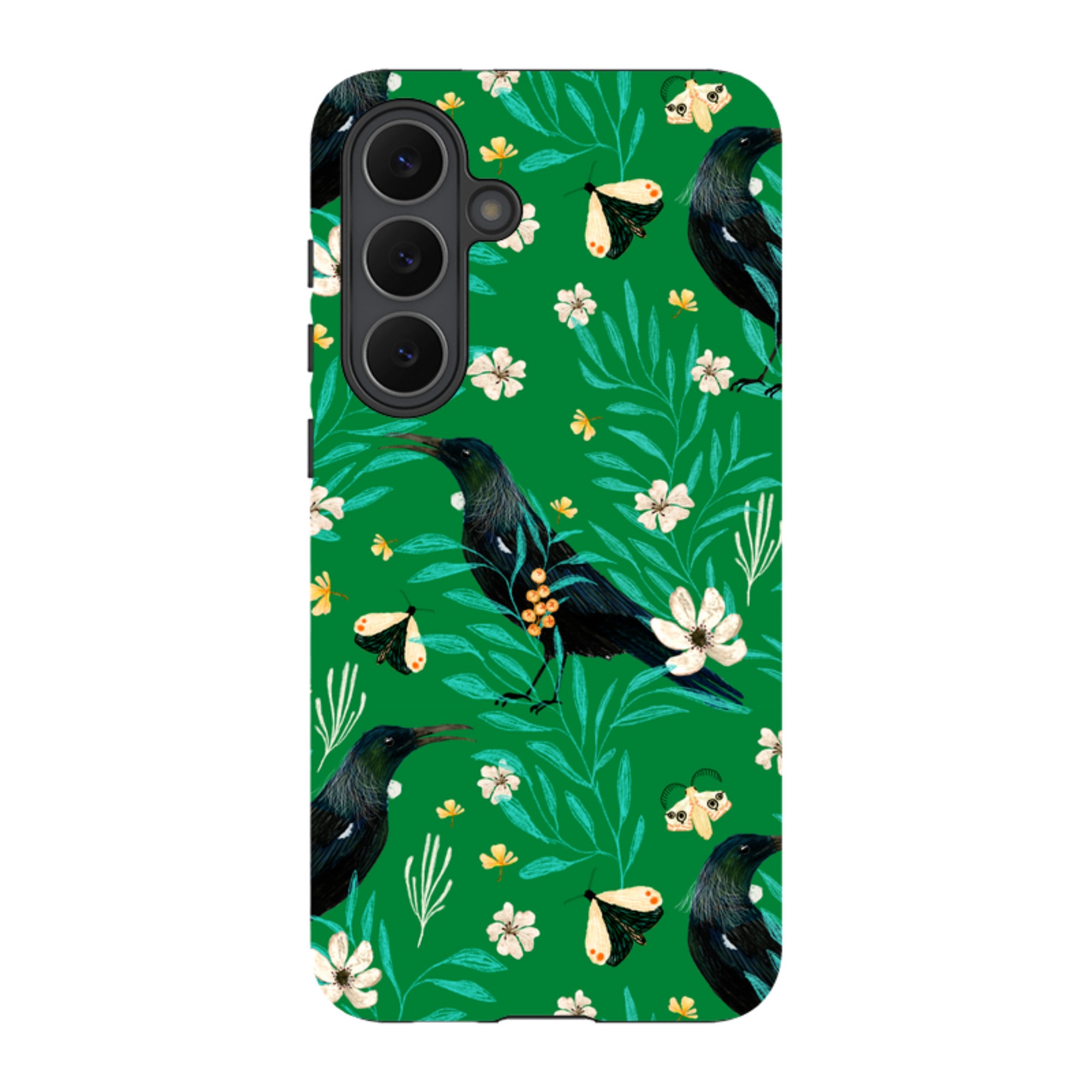 Samsung Tough Case - Tui Green By Katherine Quinn