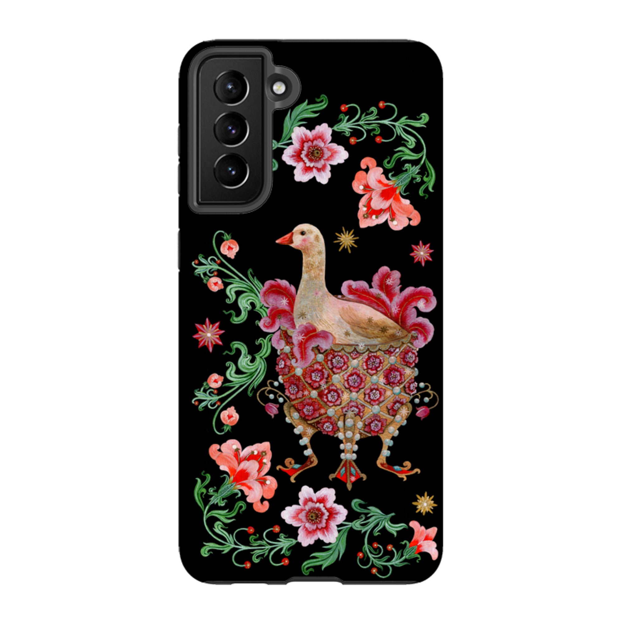 Samsung Tough  Case - Six Geese A Laying By Maria Matos