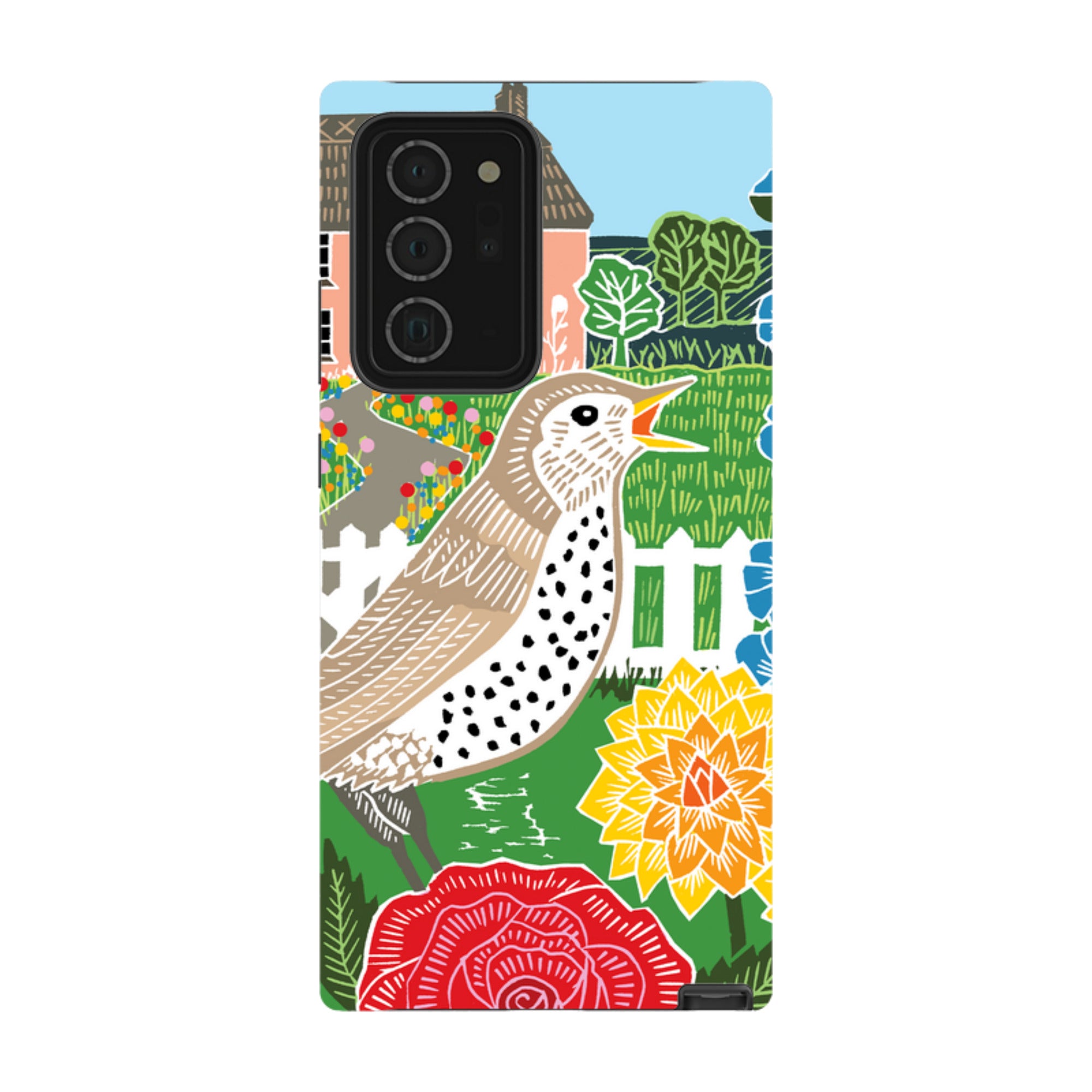 Samsung Tough Case - Cottage Garden By Kate Heiss