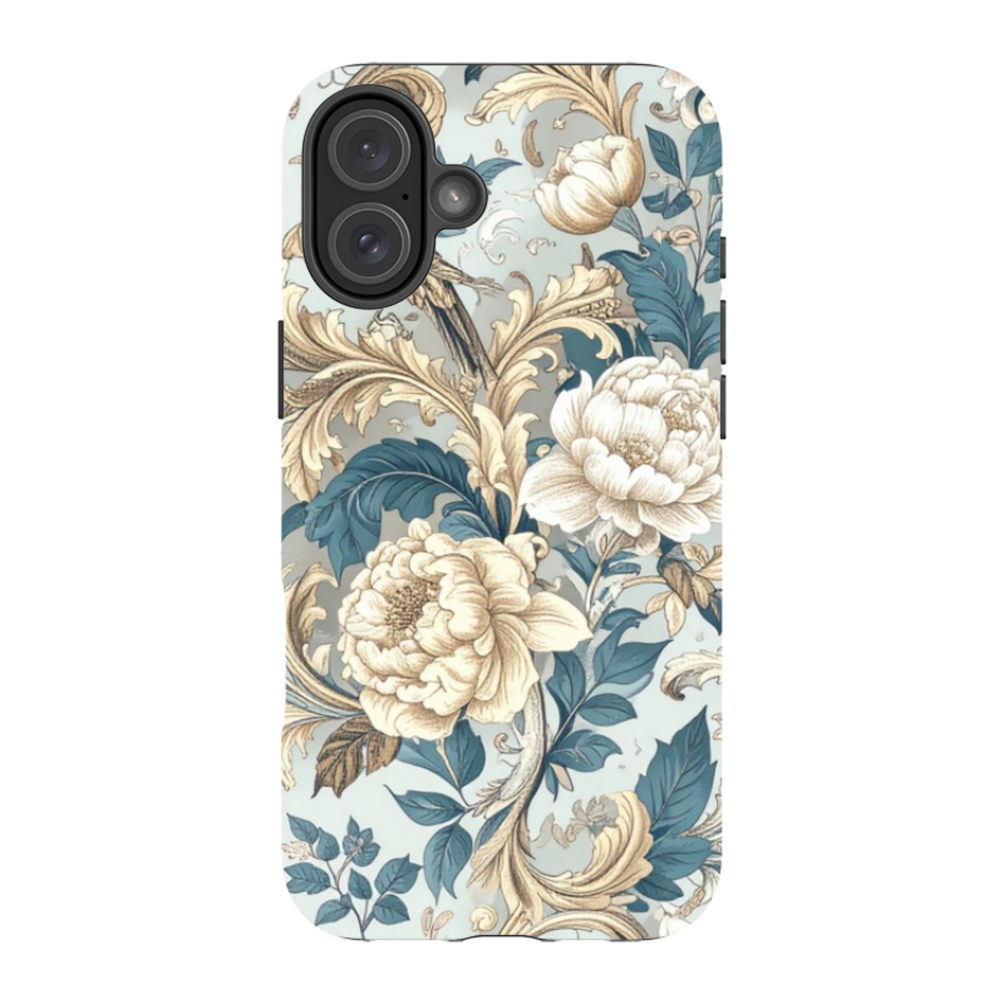 iPhone MagSafe Tough Case - Blue and Gold Summer