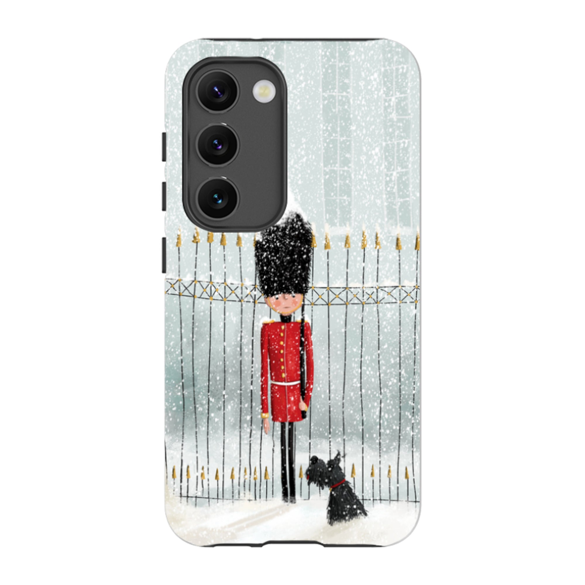 Samsung Tough Case - London In Snow By Maja Lindberg