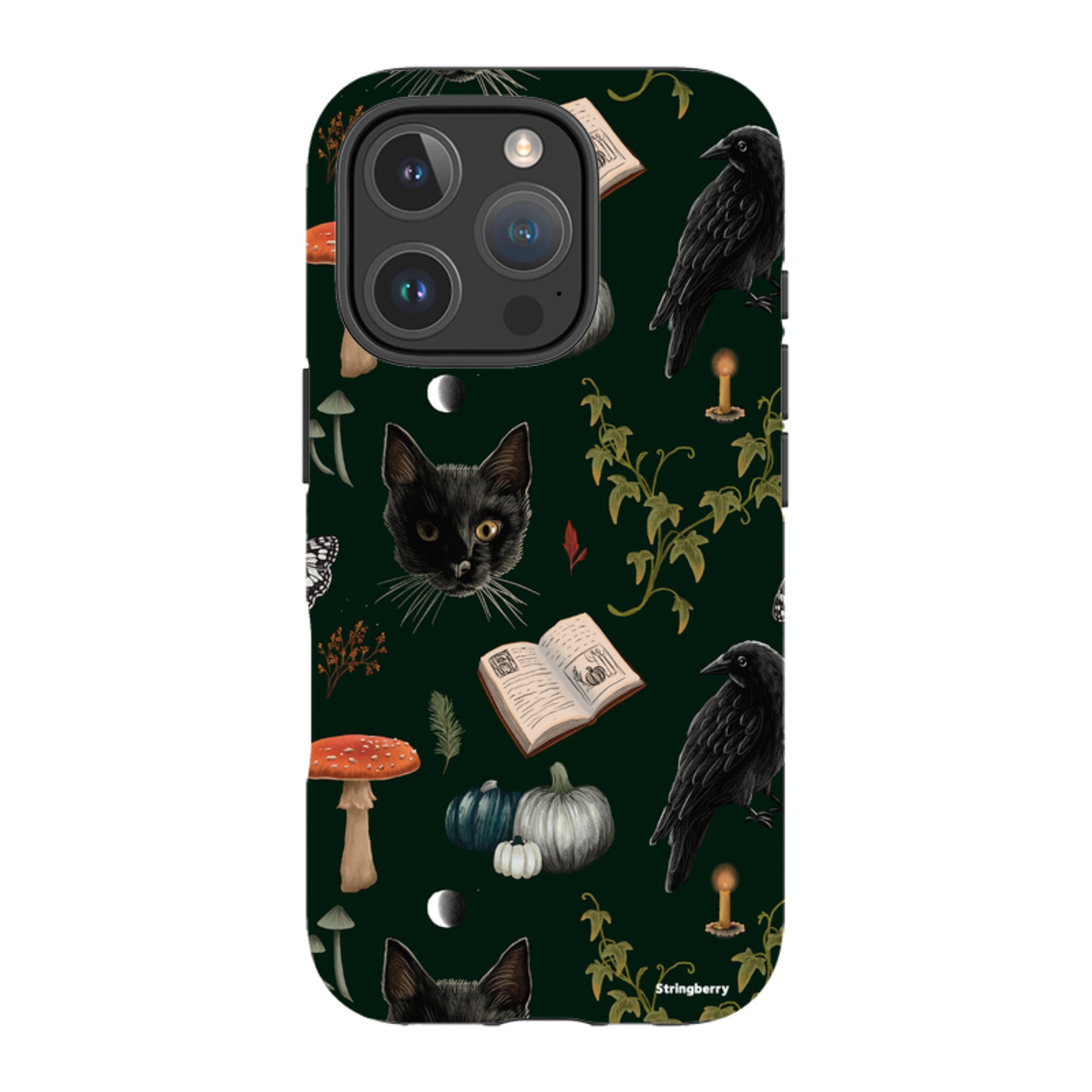 iPhone Tough Case - Halloween Pattern I By Anna Stead