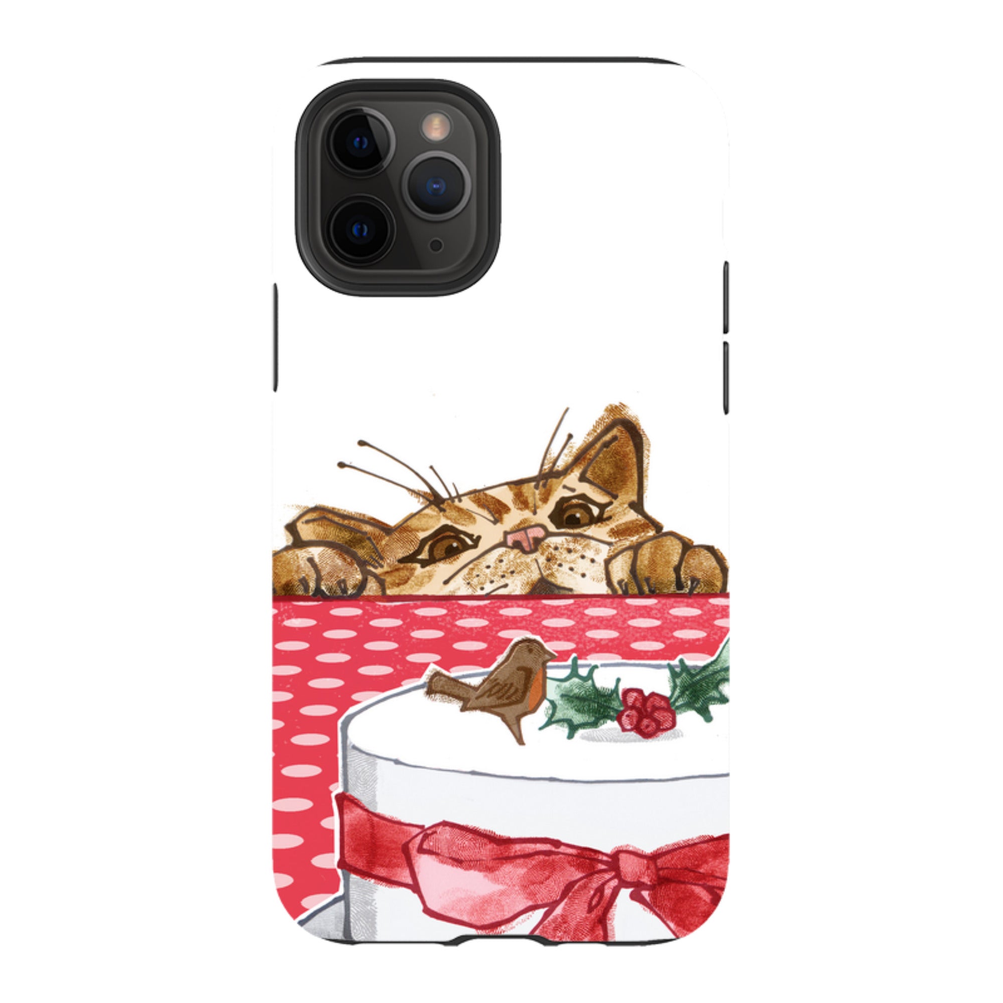 iPhone Tough Case - Cake Cat By Liane Payne
