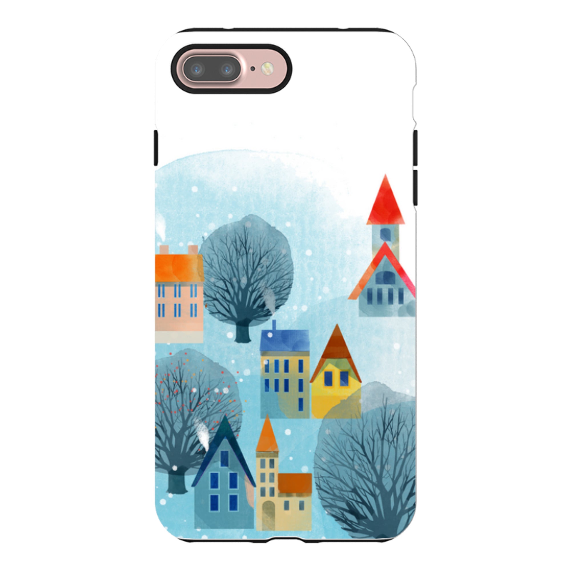 iPhone Tough Case - Snowy Hills