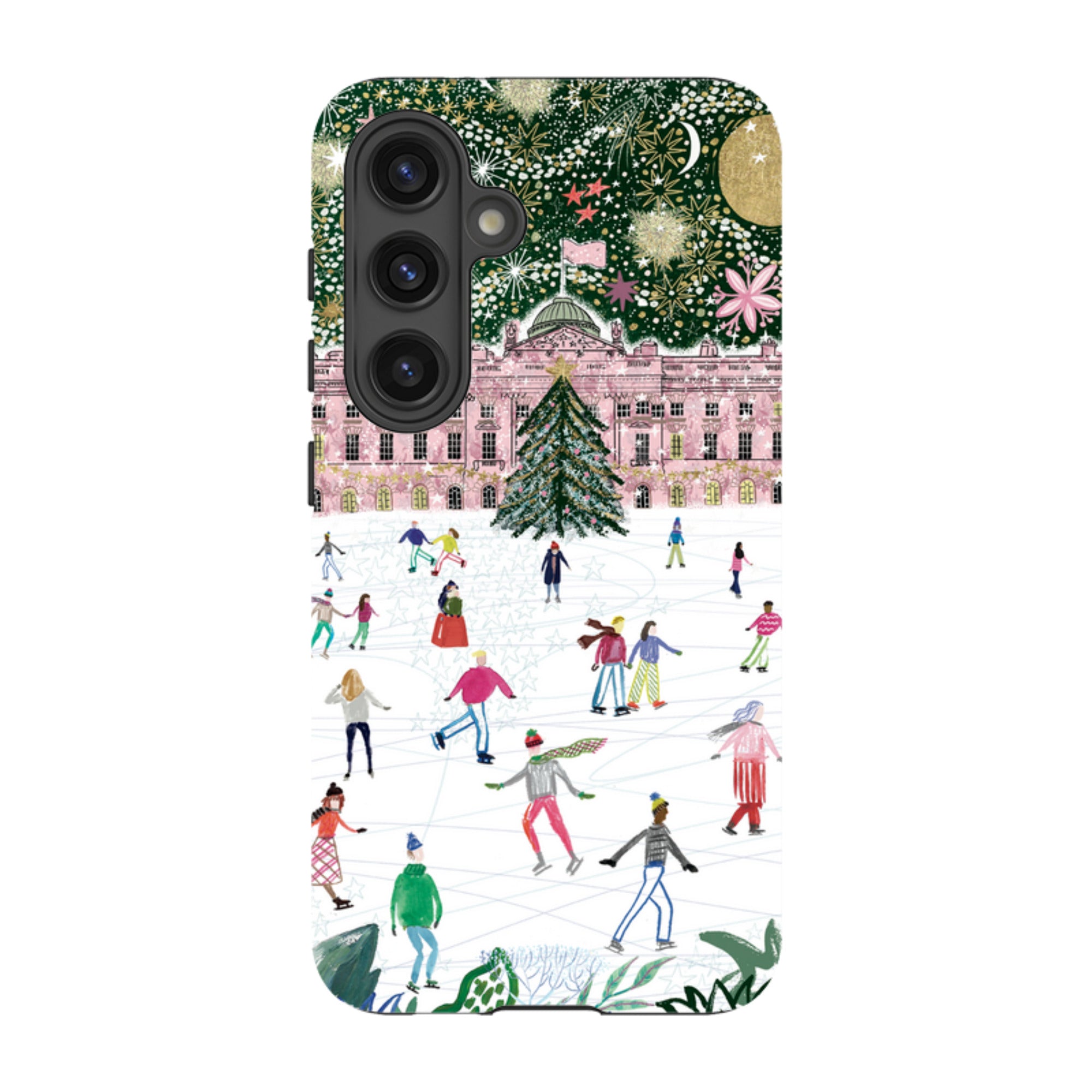 Samsung Tough Case - Skating At Somerset House By Emma Frances Grant