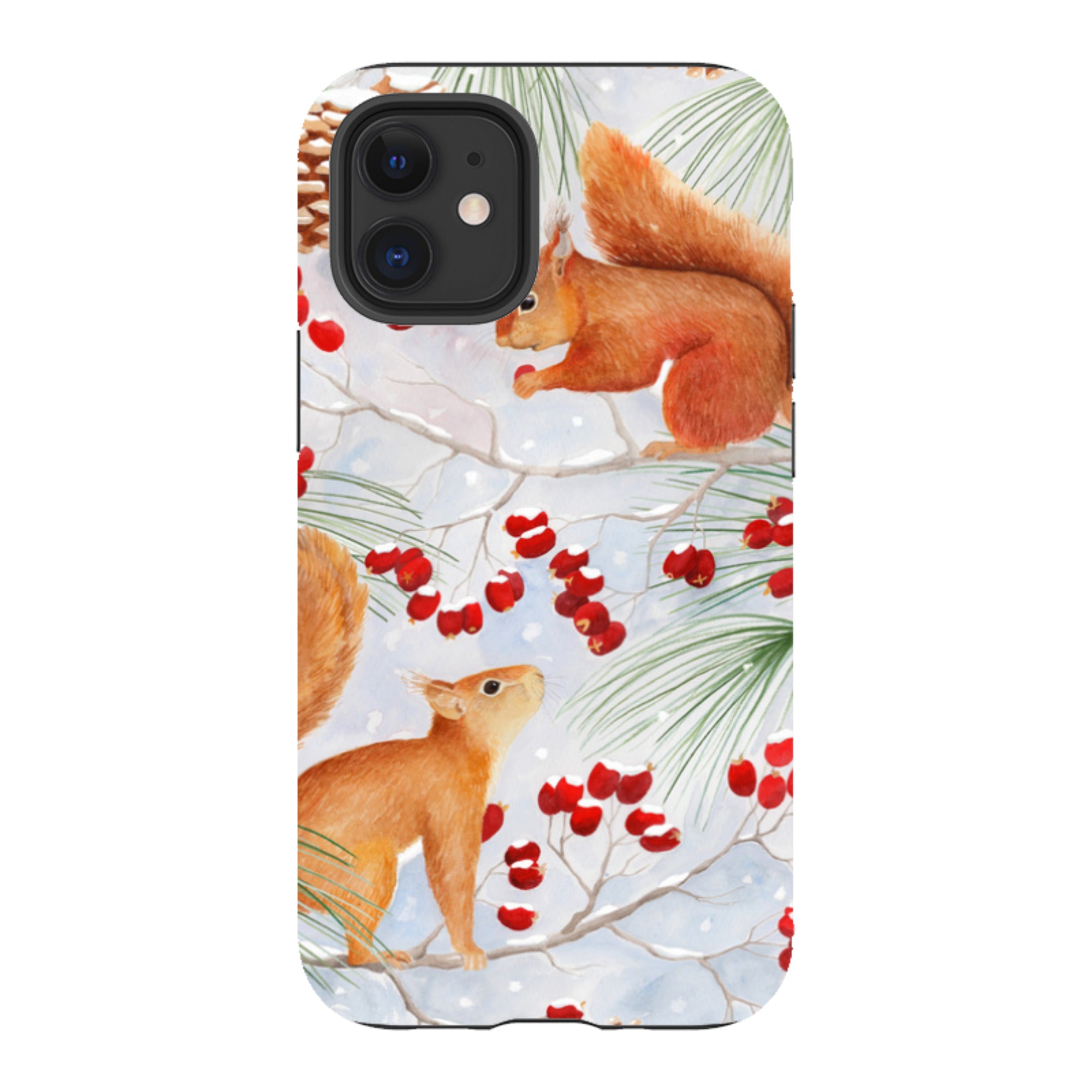 iPhone Tough Case - Red Squirrels By Bex Parkin