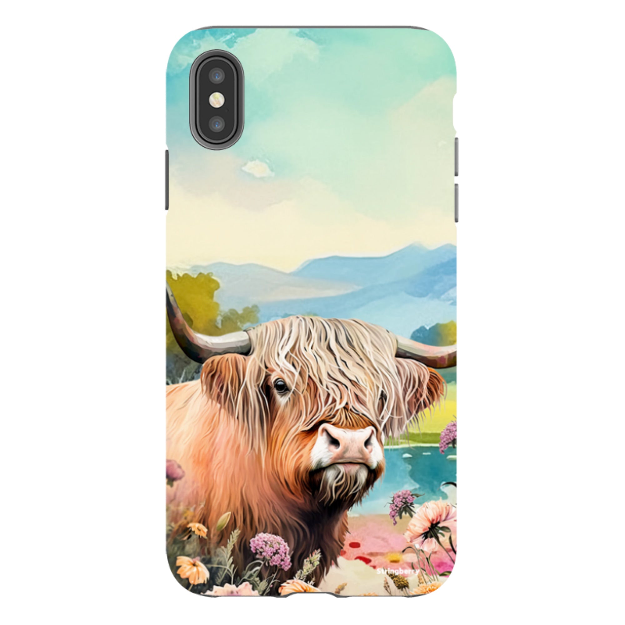 iPhone Tough Case - Highland Cow I