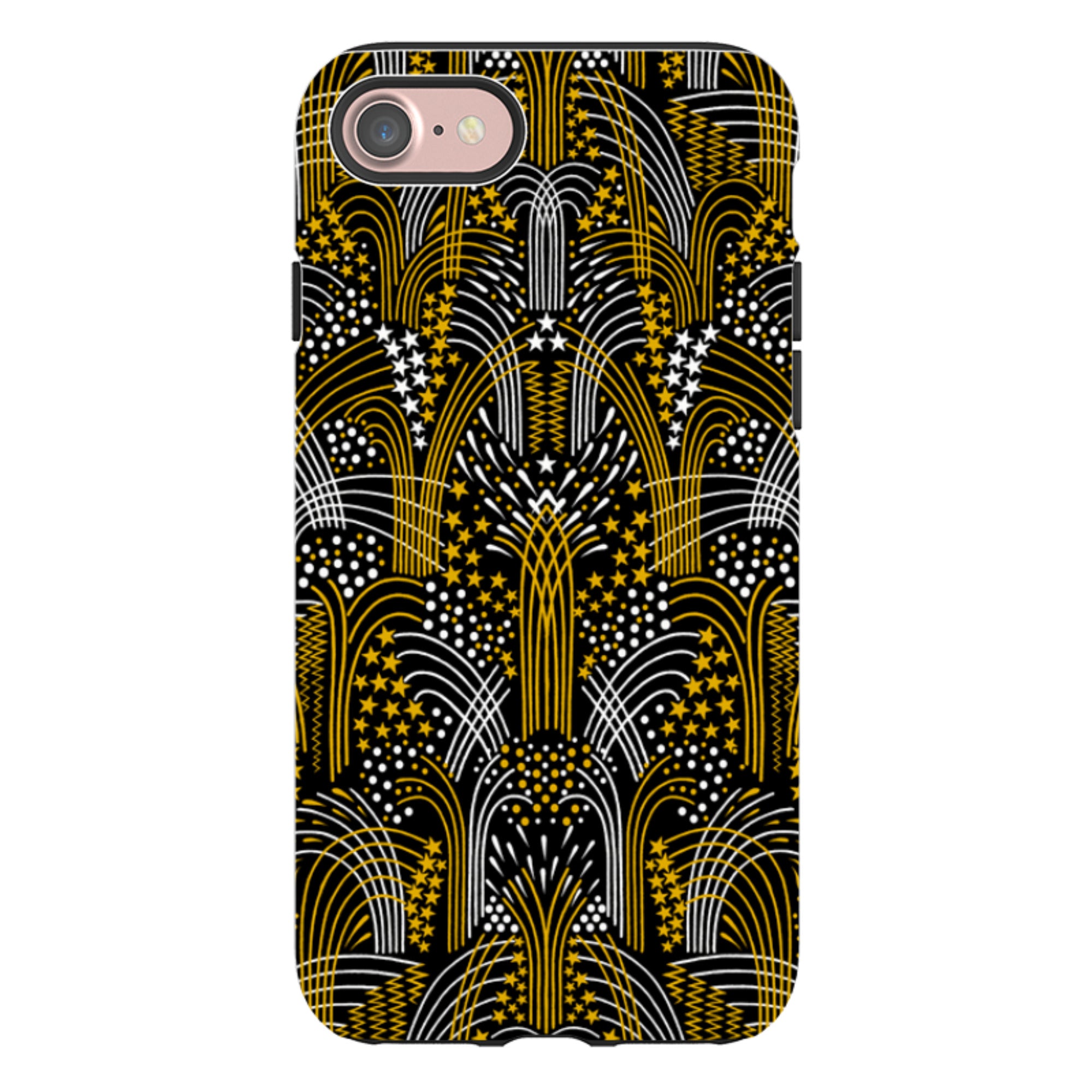 iPhone Tough Case - Fireworks By Cressida Bell