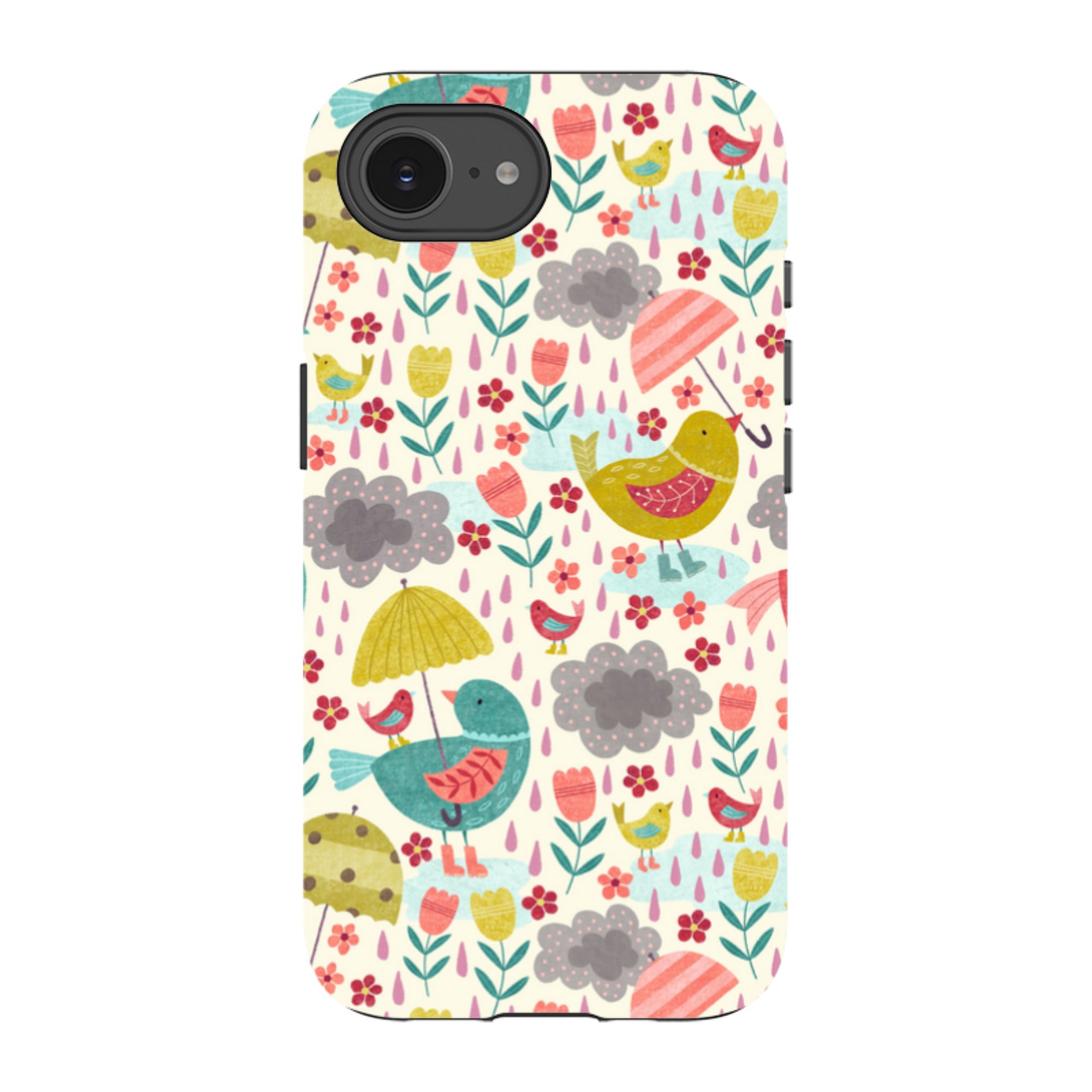 iPhone Tough Case - Rain Birds By Suzy Taylor