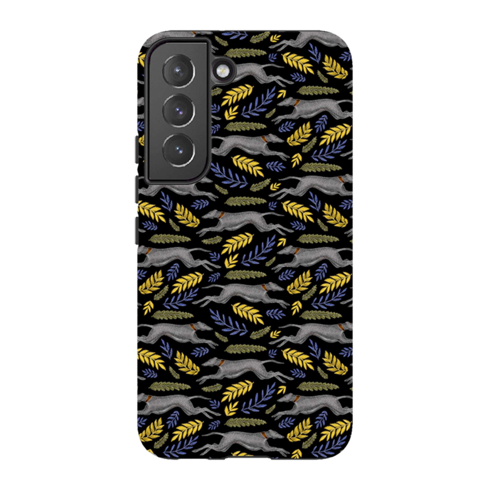 Samsung Tough Case - Greyhound Pattern By Catherine Rowe