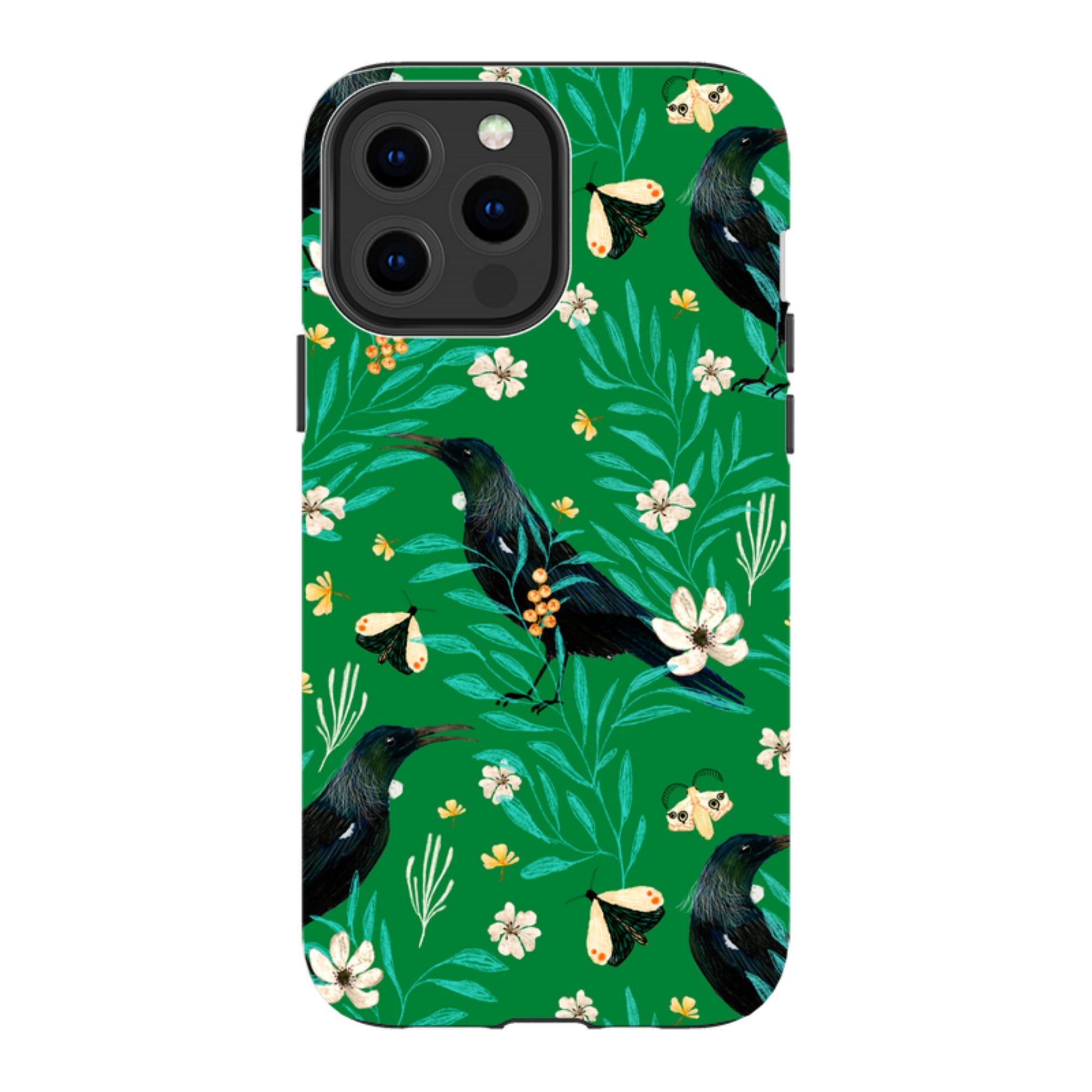 iPhone Tough Case - Tui Green By Katherine Quinn