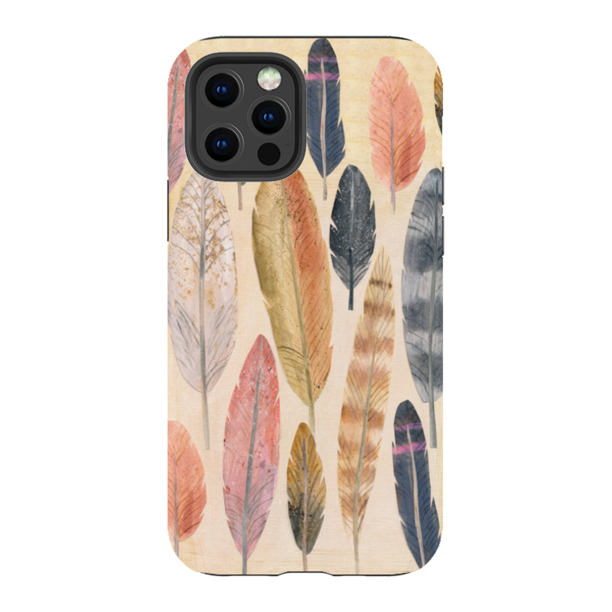 iPhone Tough Case - Feathers By Tracey English
