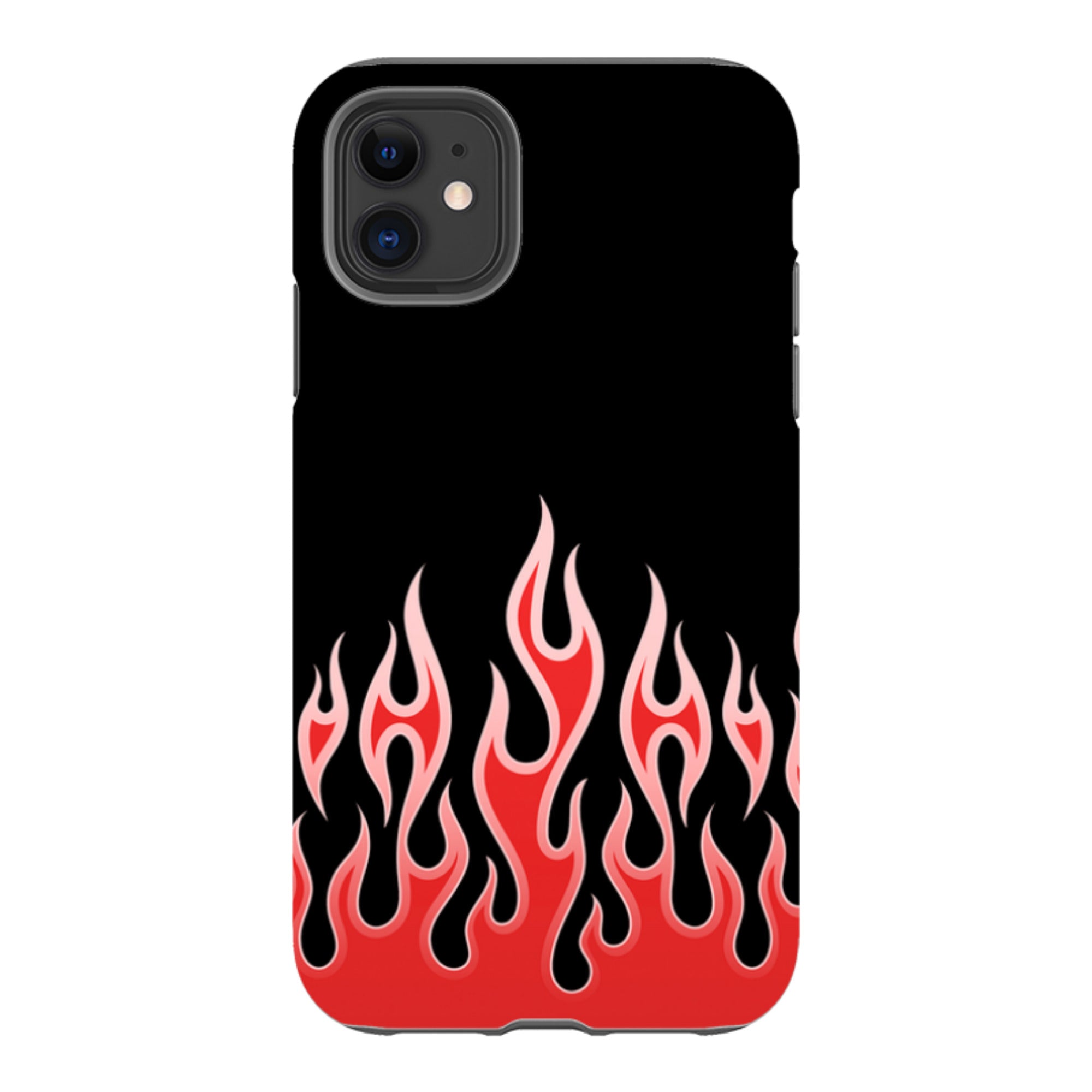 iPhone Tough Case - Red Flames